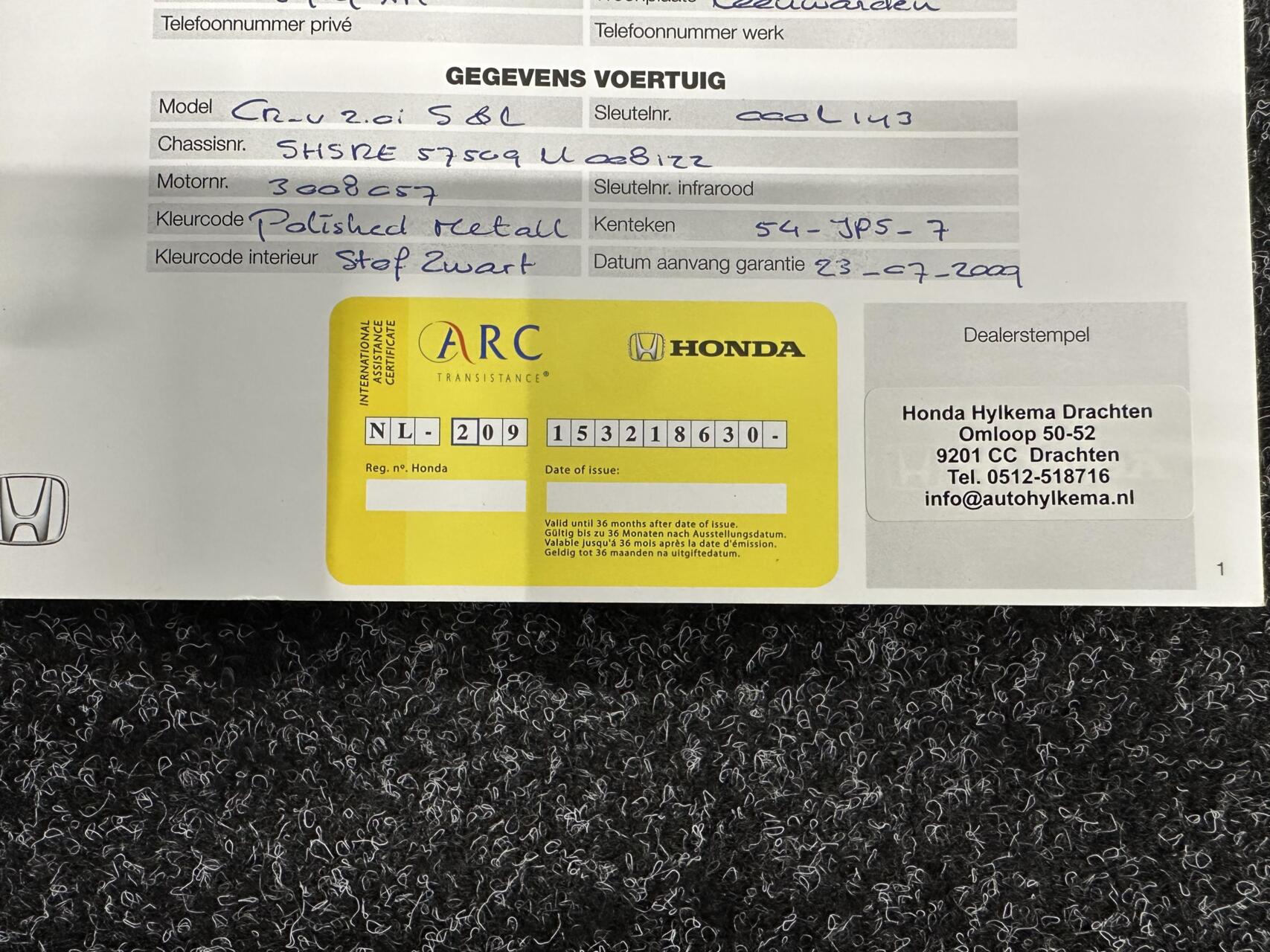 Foto van Honda Honda Cr-v