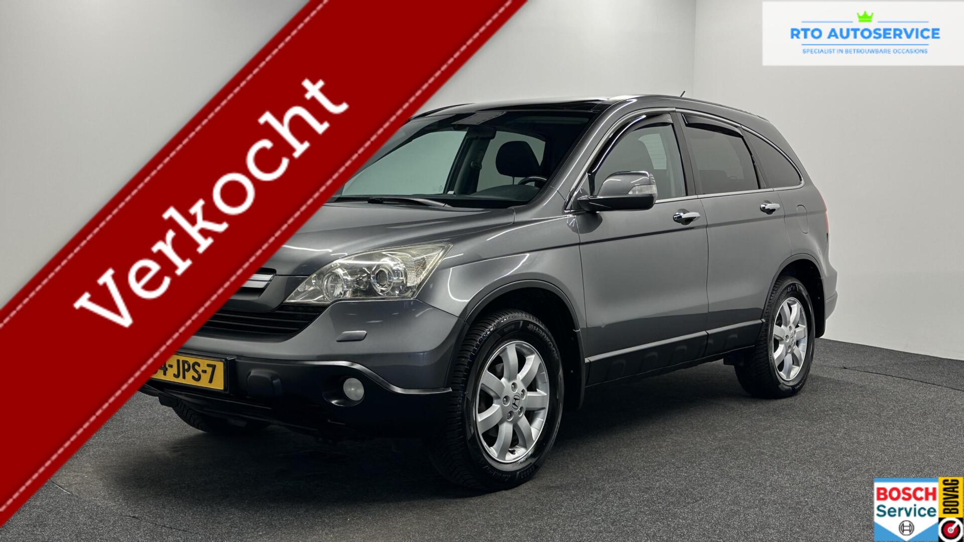 Honda Honda Cr-v 2.0i Executive TREKHAAK PANO CRUISE CLIMA 2009 - voorkant