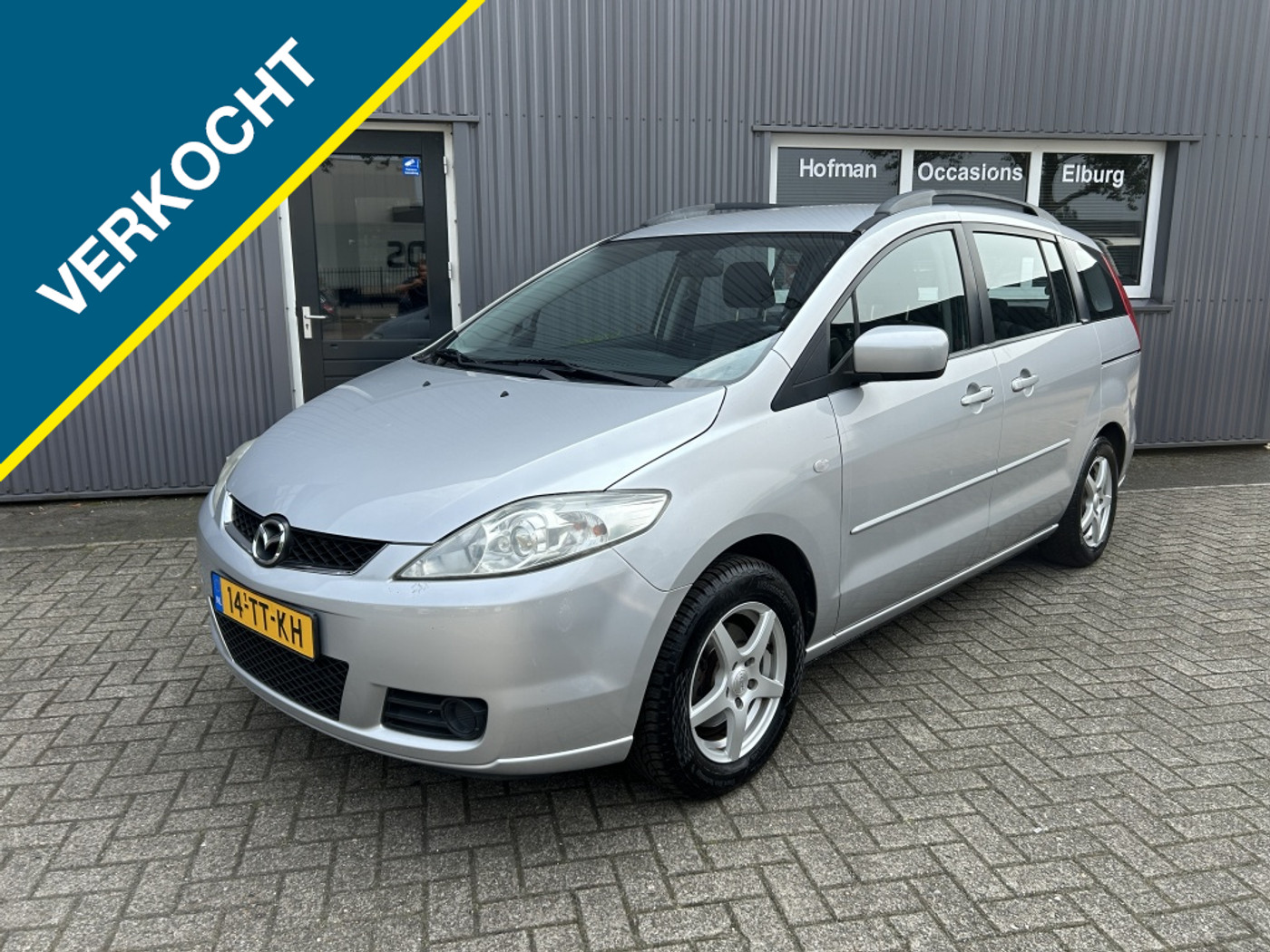 Mazda Mazda 5 1.8 Touring 7Pers Airco 169DKM Nieuwe APK! 2007 - voorkant