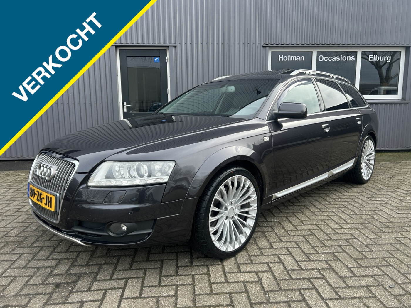 Audi Audi A6 Allroad Quattro 3.0 TDI 280PK PDC Carplay Schuifdak! 2008 - voorkant