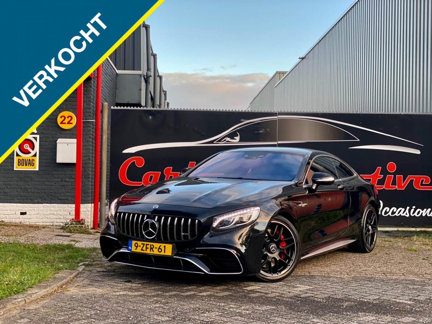 Mercedes-Benz S 63 AMG 4Matic S63 AMG 4Matic 585PK! *DESIGNO* ALLE OPTIES! *UNIEK* 2015 - voorkant