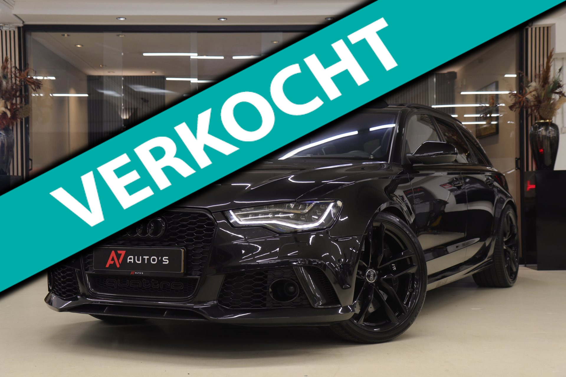 Audi RS 6 Avant 4.0 TFSI RS 6 quattro Pro Line Plus PANO/HUD/B&O/VOL 2013 - voorkant