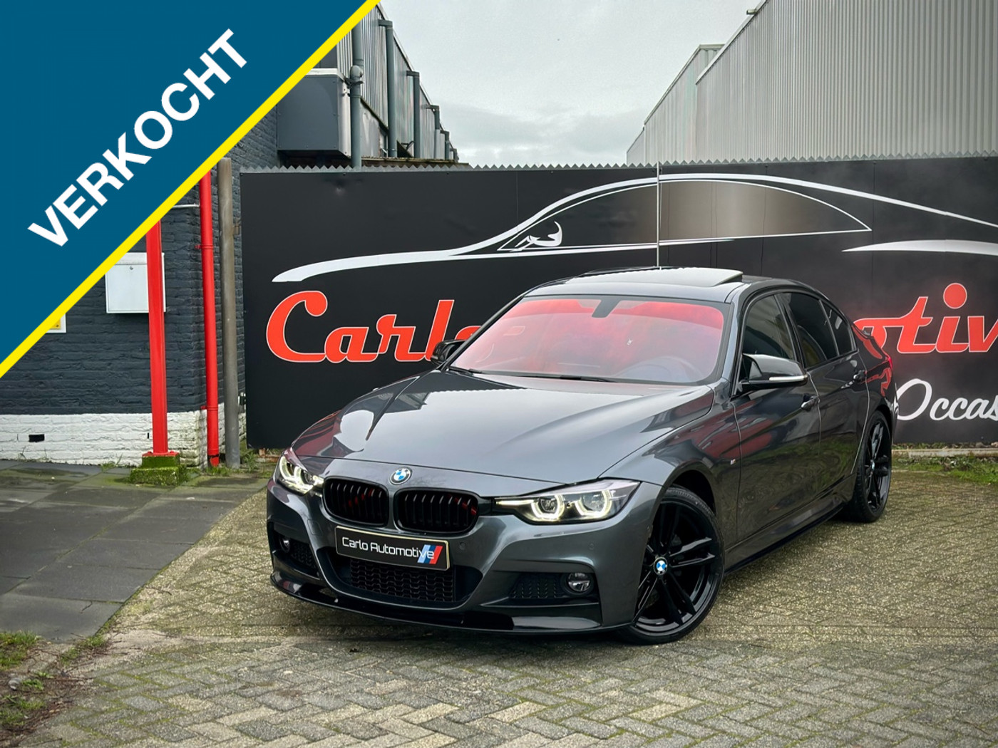 BMW 320i 320i M-PERFORMANCE DAK|M STOEL|VIRTUAL|CAMERA|CARPLAY 2019 - voorkant