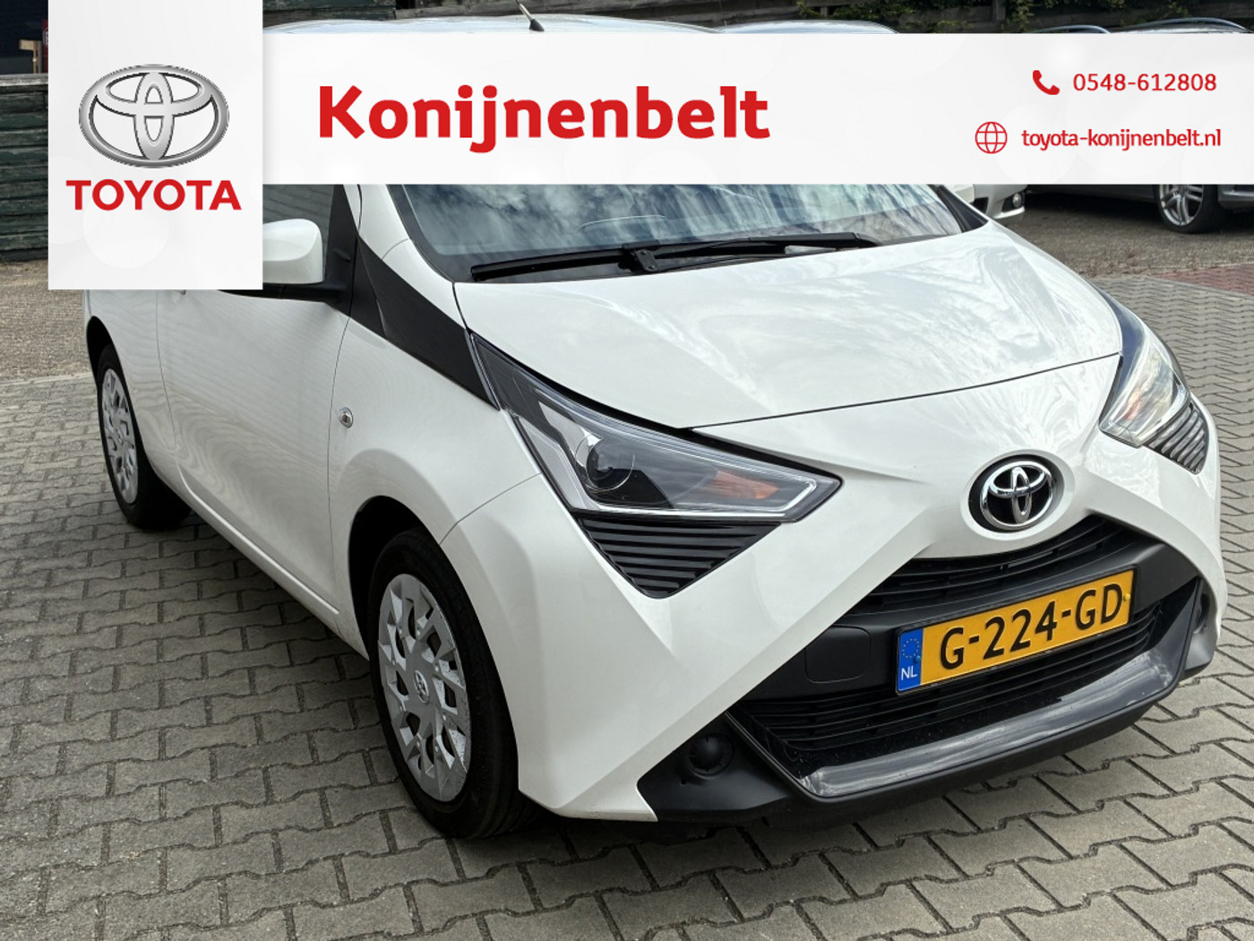Toyota Toyota Aygo 1.0 VVT-i x-play Automaat 3-deurs | NL auto | Eerste Eigenaar 2019 - voorkant