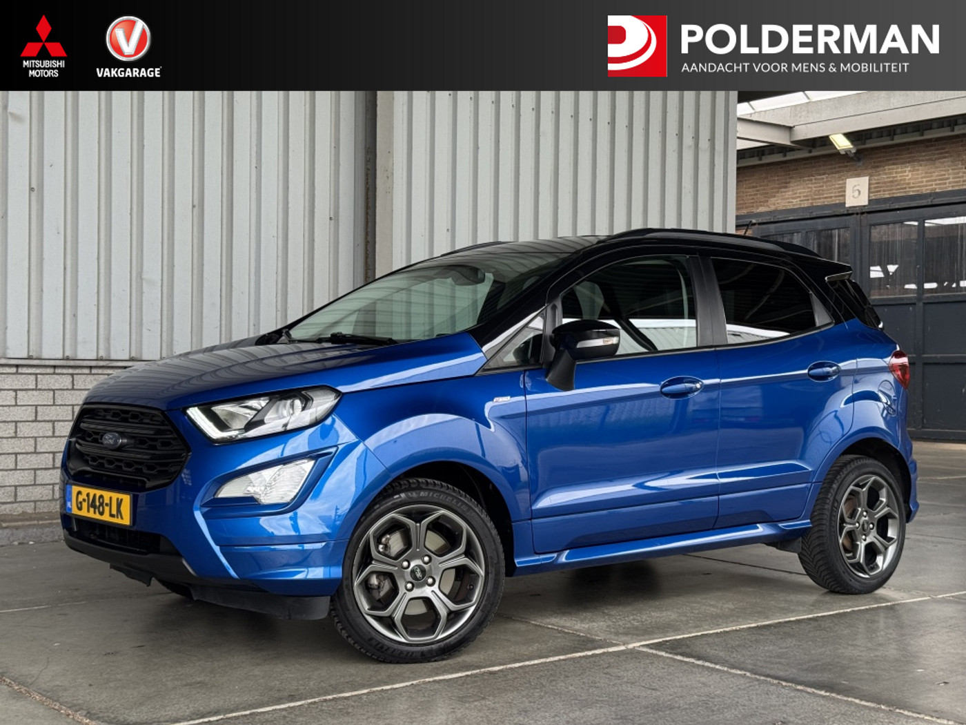Ford Ecosport 1.0 EB ST-Line Black 2019 - voorkant