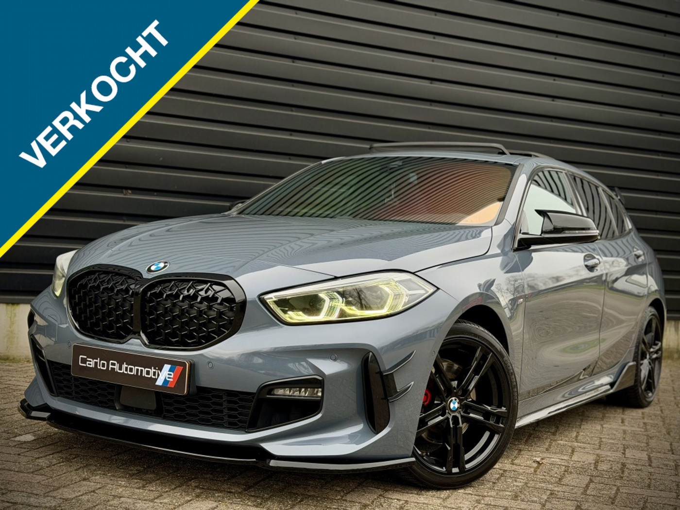 BMW 118i 118i M-PERF. M135 PANO|SCHAALSTOEL|H/K|HUD VOL! 2020 - voorkant