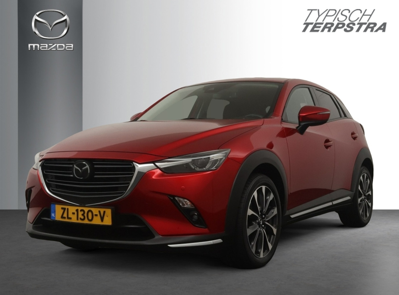 Mazda Mazda Cx-3 SKYACTIV-G 120 GT-M Black Leather pack 2019 - voorkant