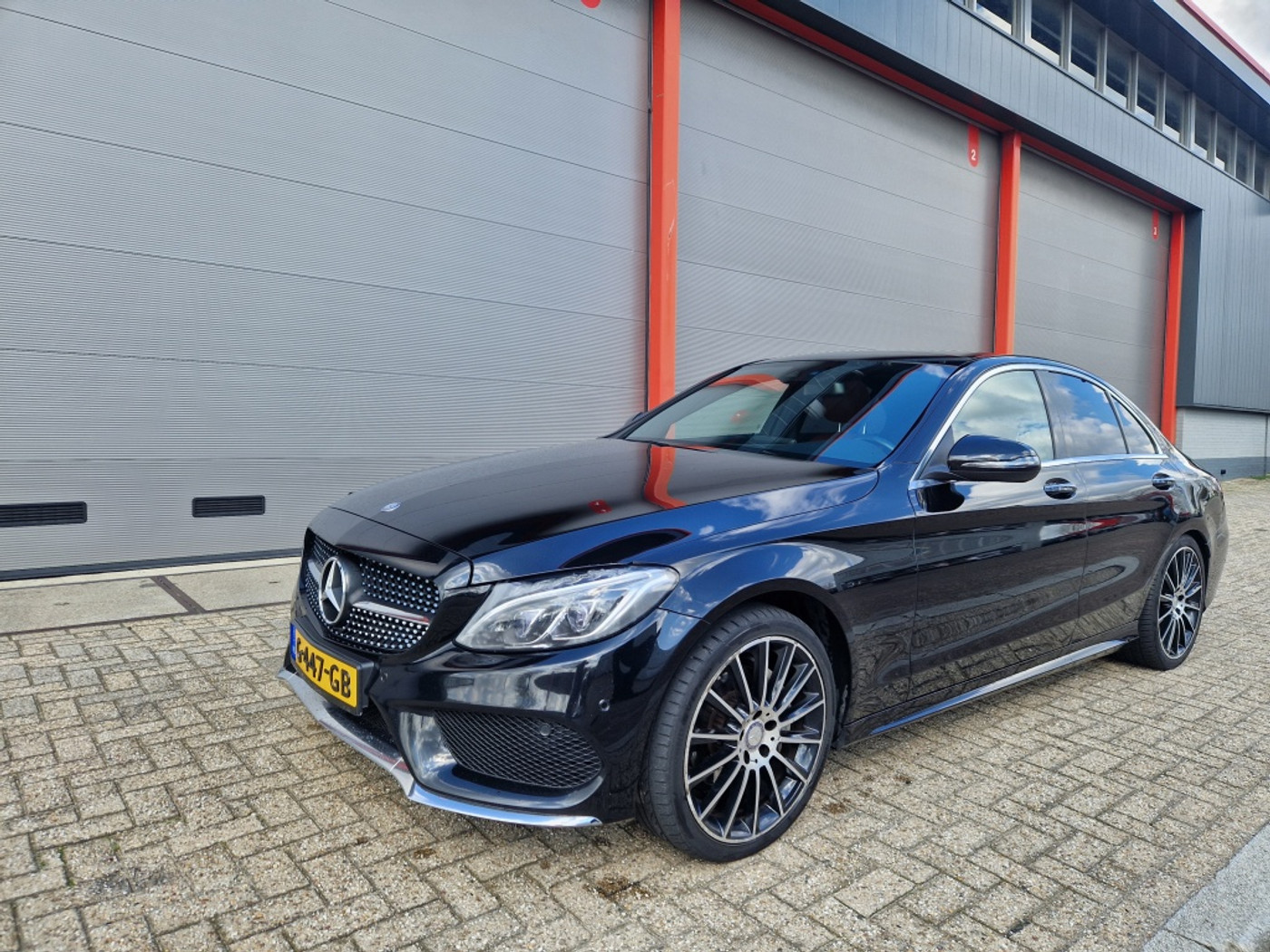 Mercedes-Benz C 200 D 200 CDI amg/pano/leder/nwe apk 2016 - voorkant