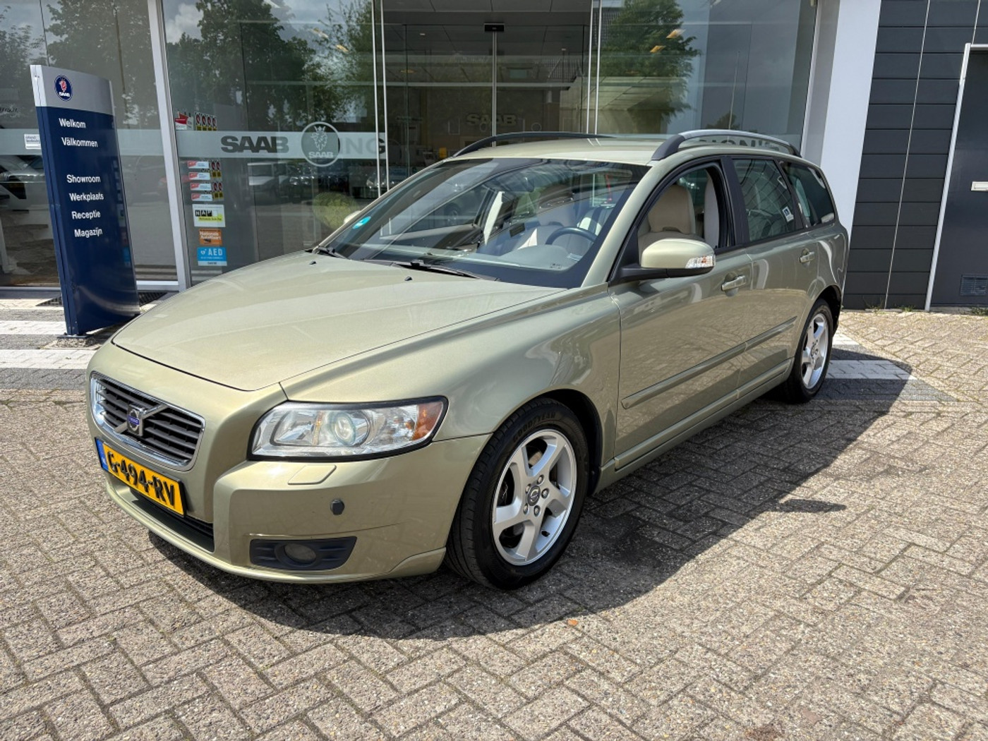 Volvo V50 2.4i 2009 - voorkant