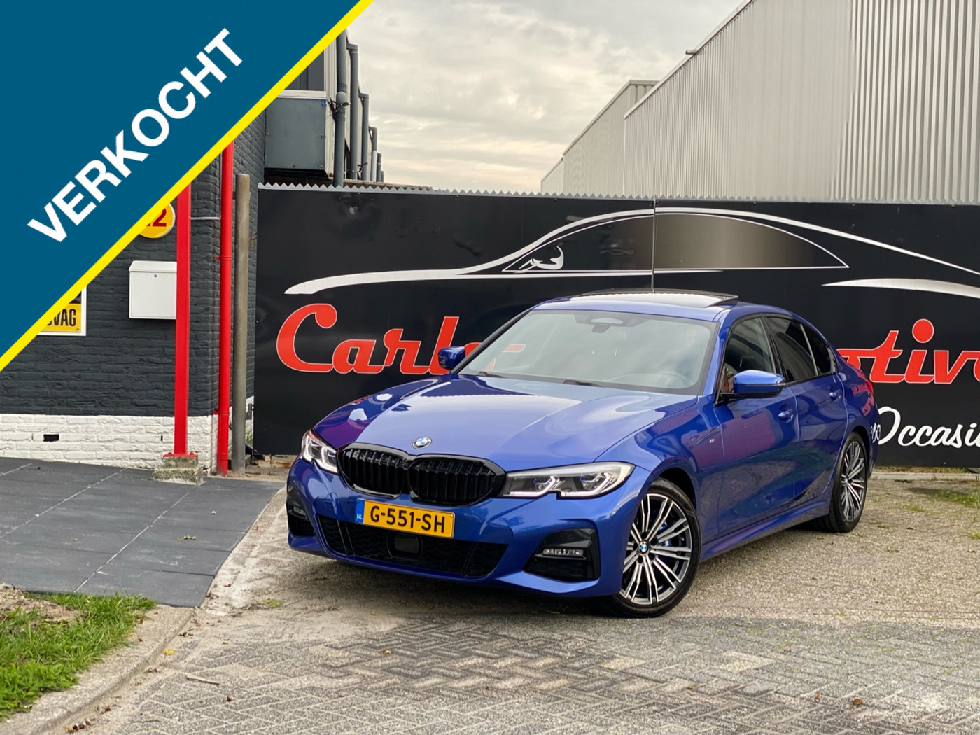 BMW 330i 330i *M-SPORT* Dak/HeadUp/Laser/ACC/HK VOL! 2019 - voorkant