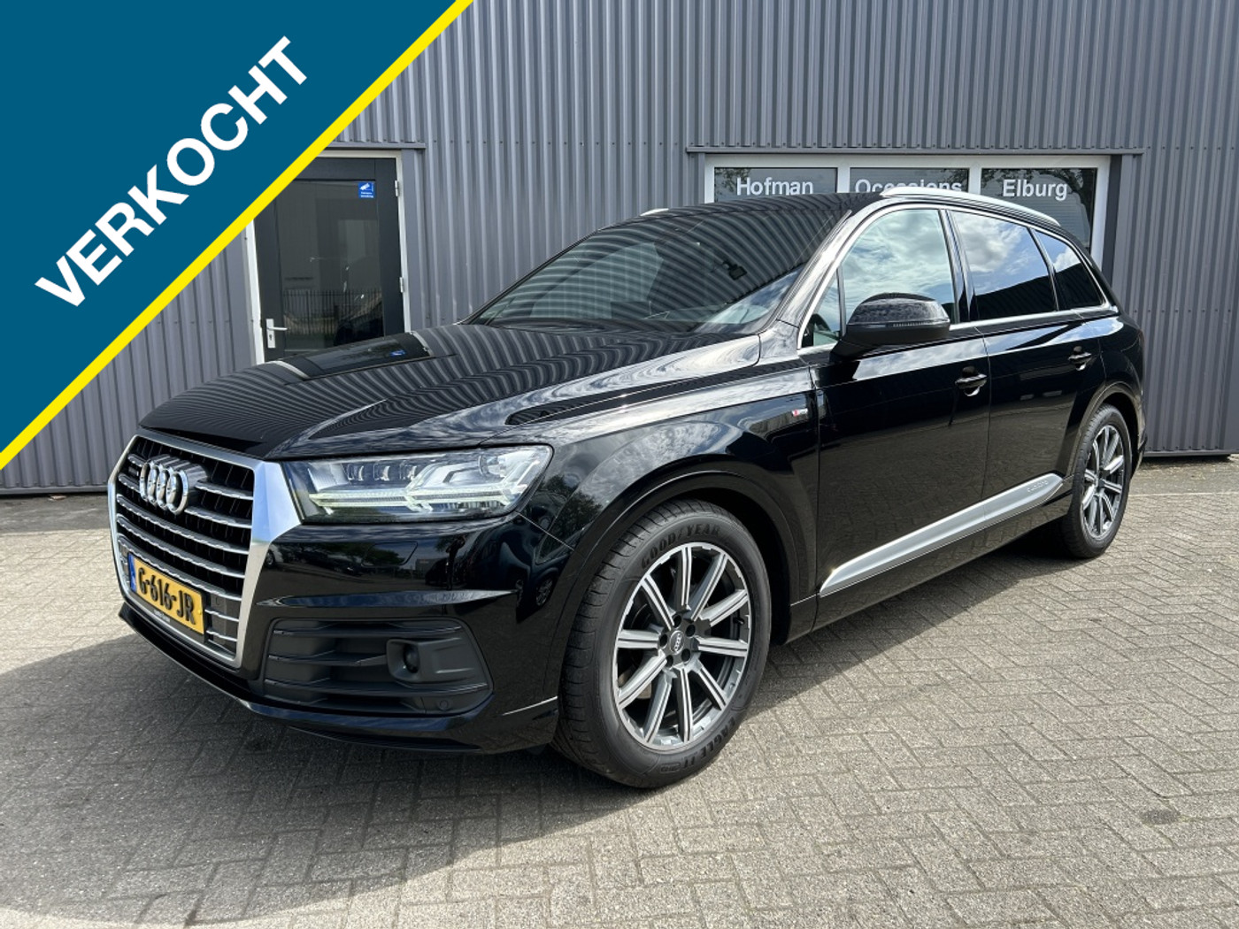 Audi Q7 3.0 TDI 272PK q. Pro L. S 194Dkm PANO Matrix HUD VOL 2016 - voorkant