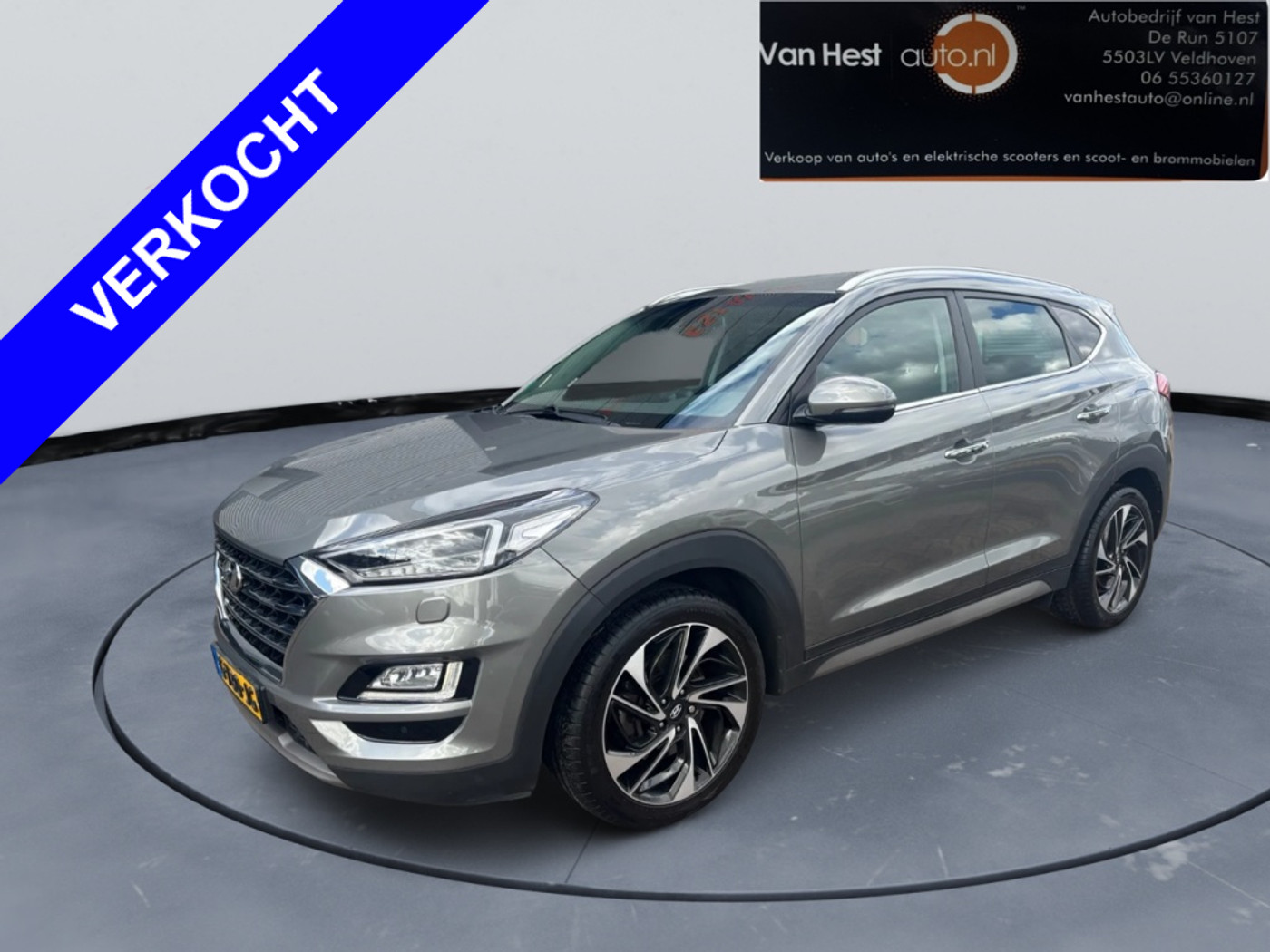 Hyundai Tucson 1.6 T-GDI Premium 3 MND | GAR | LEER | NAVI | CRUISE CONTROL | C 2019 - voorkant