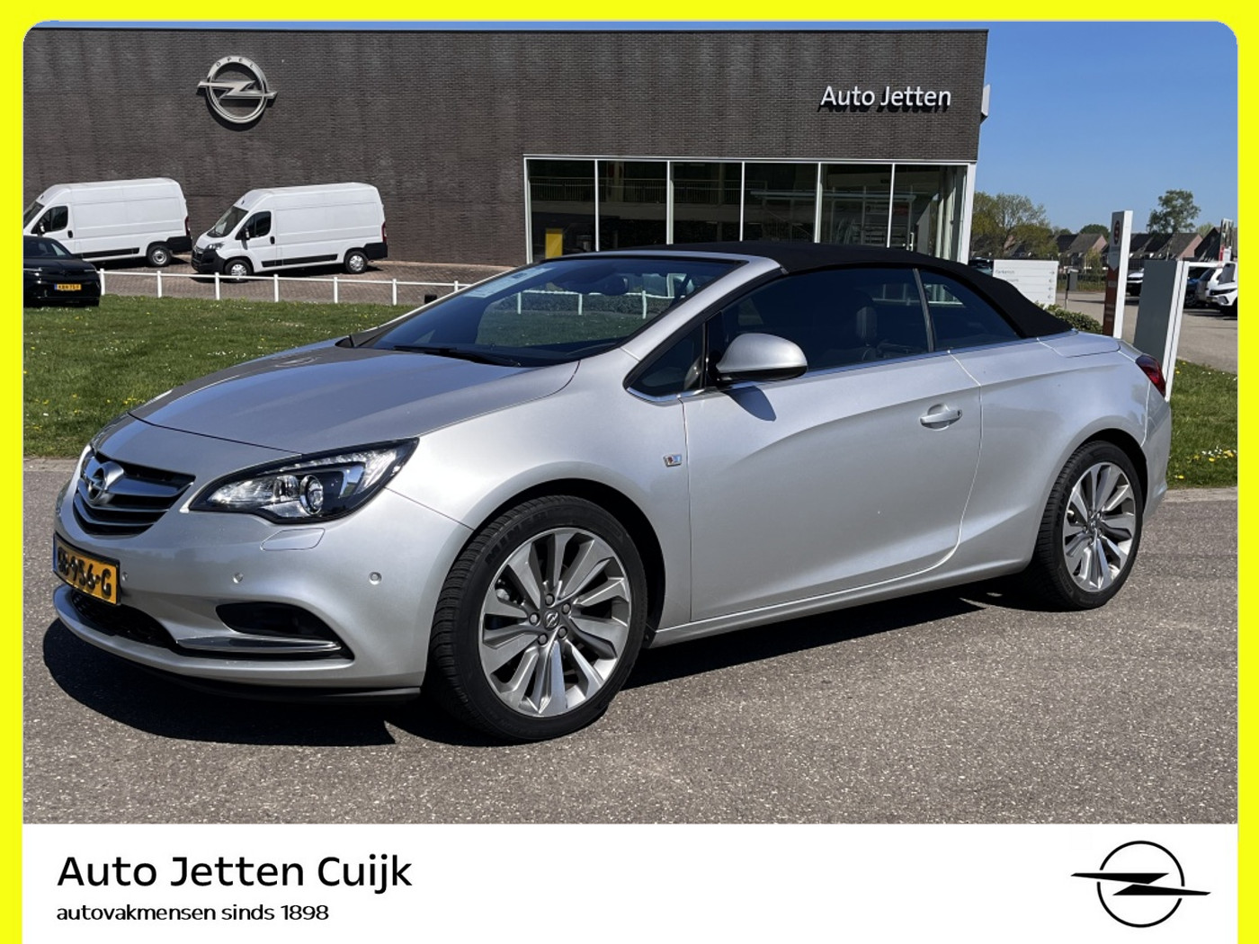 Opel Cascada 1.4 T Cosmo #RIJKLAAR# | LEDER | STOEL & STUURVERWARMING 2015 - voorkant