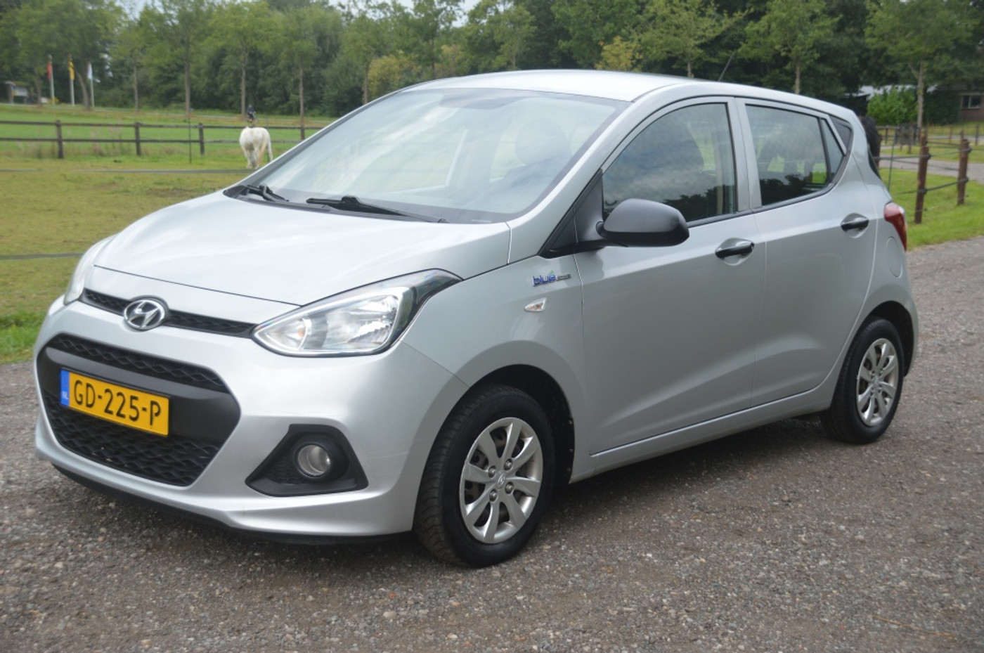 Hyundai I10 1.0i i-Drive 2015 Grijs 2015 - voorkant