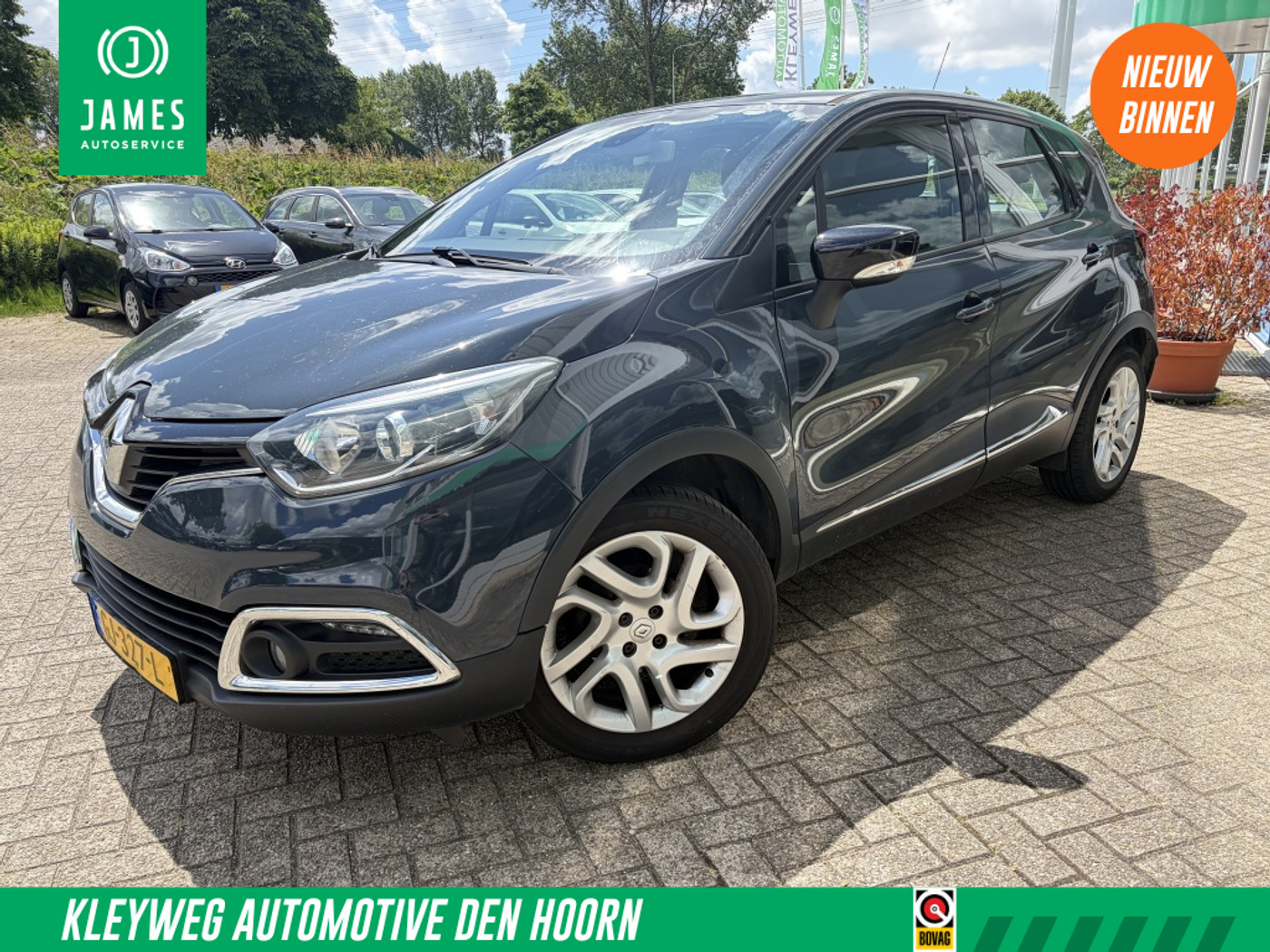 Renault Captur 0.9 TCe Dynamique, Nav, Clima, Trekhaak, Pdc 2015 - voorkant