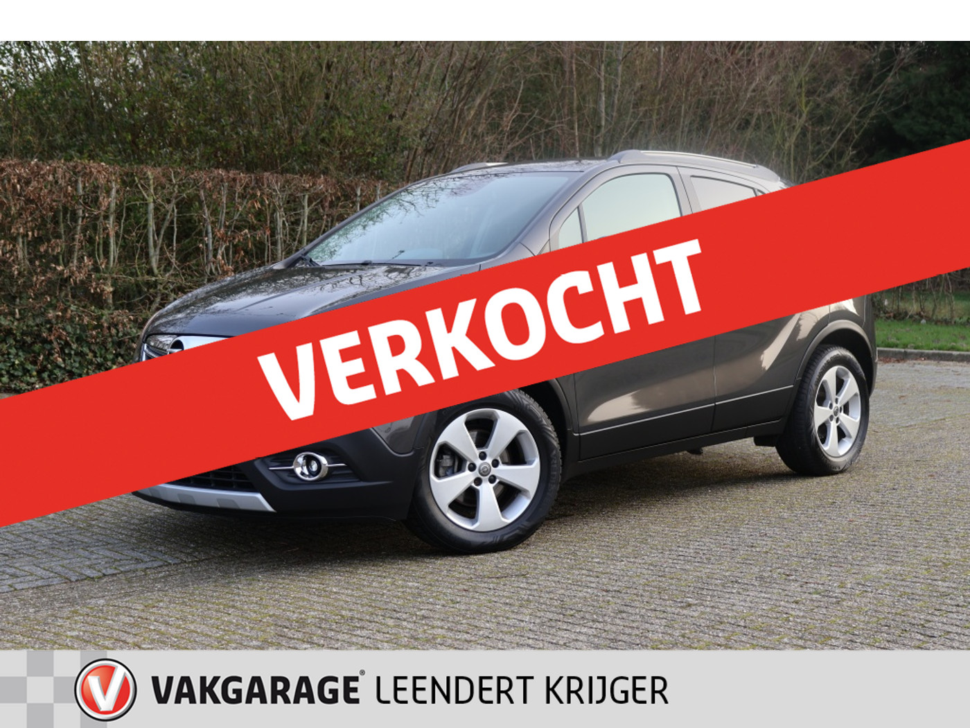 Opel Mokka 1.4 T Cosmo|Trekhaak|Rijklaarprijs|12 Maanden BOVAG garantie 2015 - voorkant