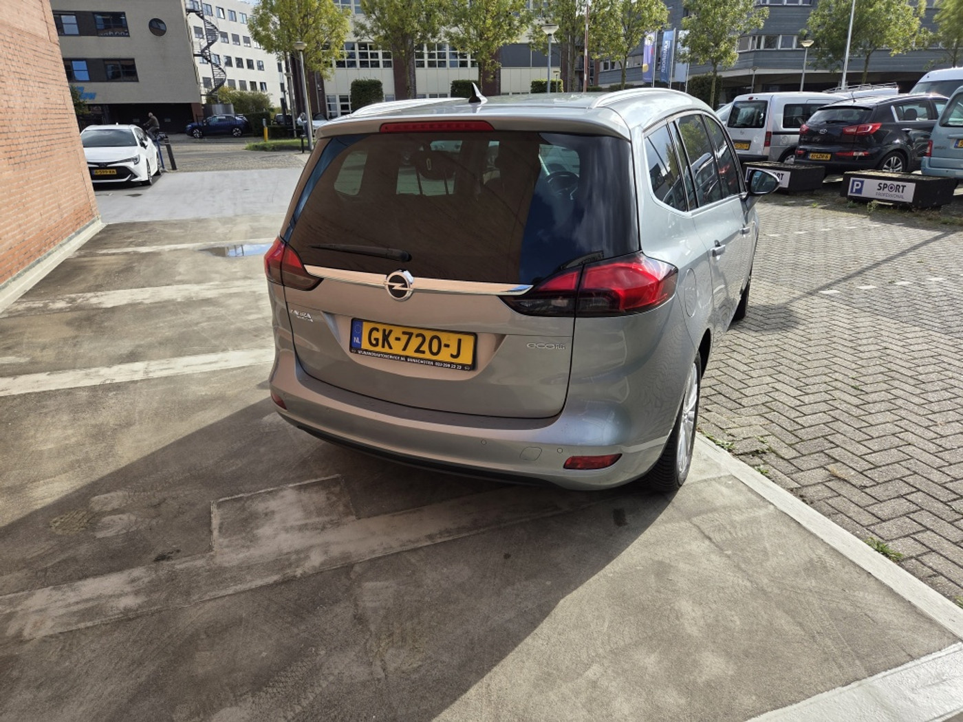 Foto van Opel Zafira Tourer
