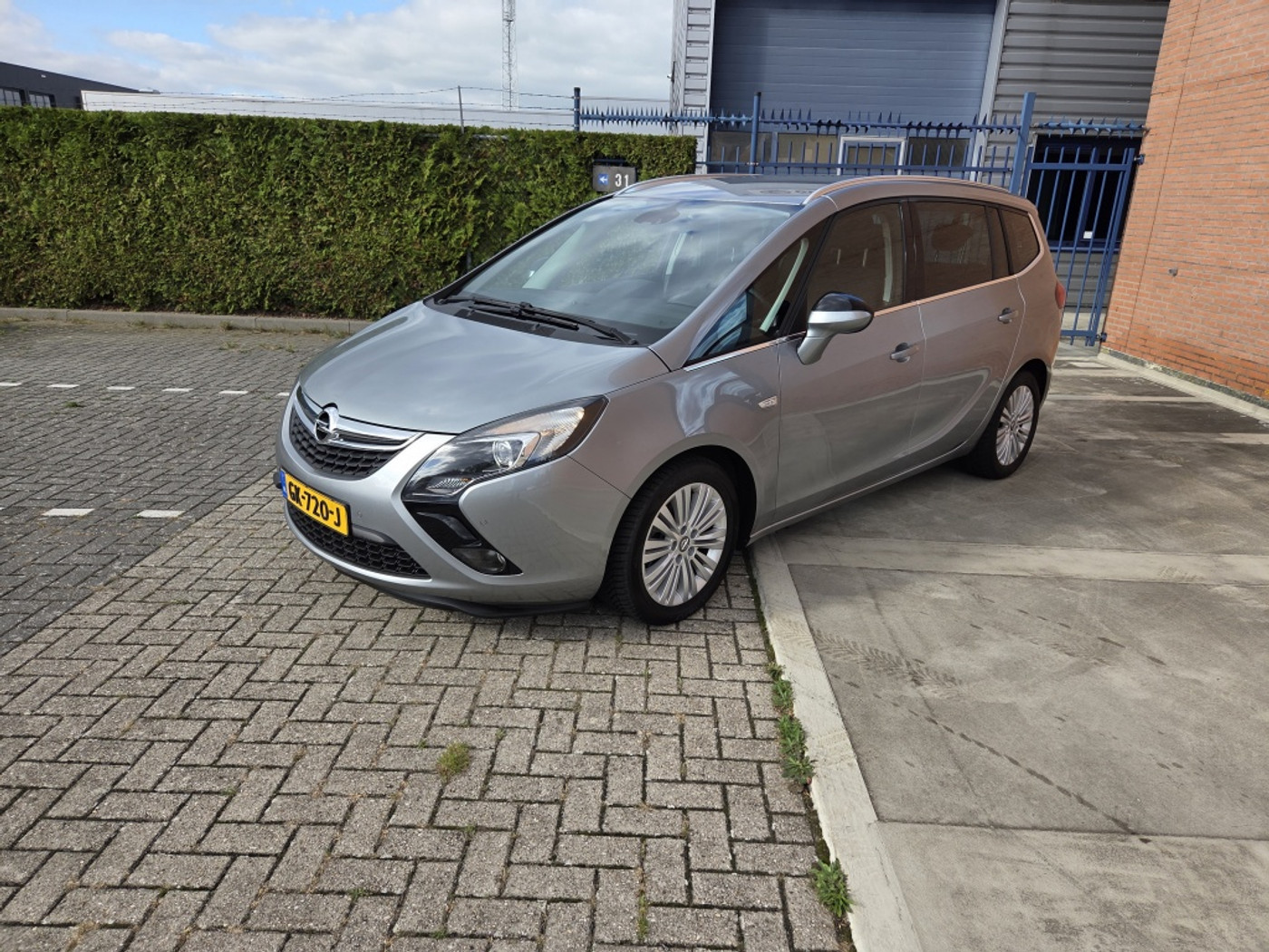 Opel Zafira Tourer 1.4 Edition 7 persoons 2015 - voorkant