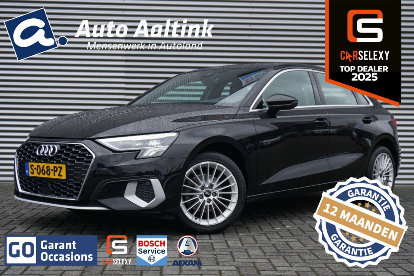 Audi A3 Sportback 30 TFSI Advanced AUT. | VERW. STOELEN | SPORTSTUUR | CRUISE 2023 - voorkant