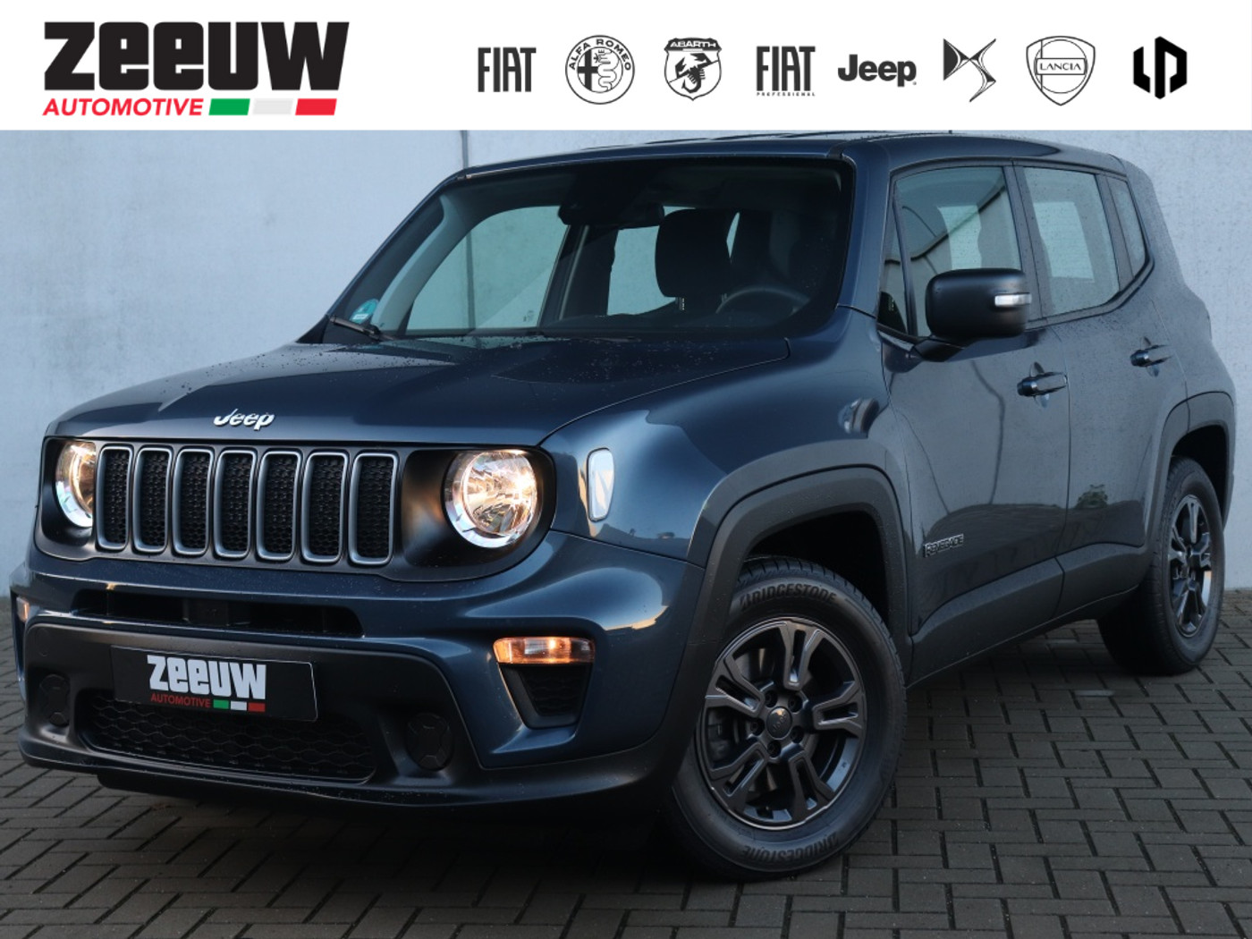 Jeep Renegade 1.5T e-Hybrid 130 PK Longitude | Navi | Trekhaak | Clima 2023 - voorkant