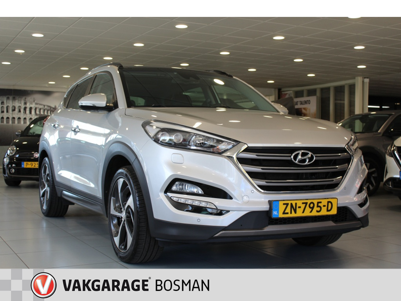 Hyundai Tucson 1.6 T-GDi Premium/LEDER/PANO/TREKHAAK 2016 - voorkant