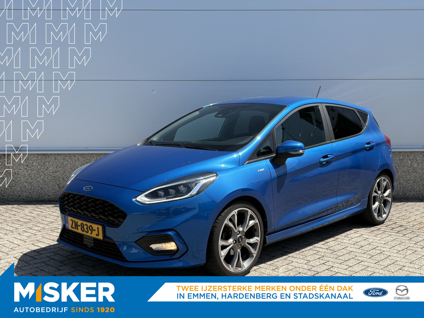 Ford Fiesta 1.0 EcoB. ST-Line ACC, WINTERPACK, CAMERA. 2019 - voorkant