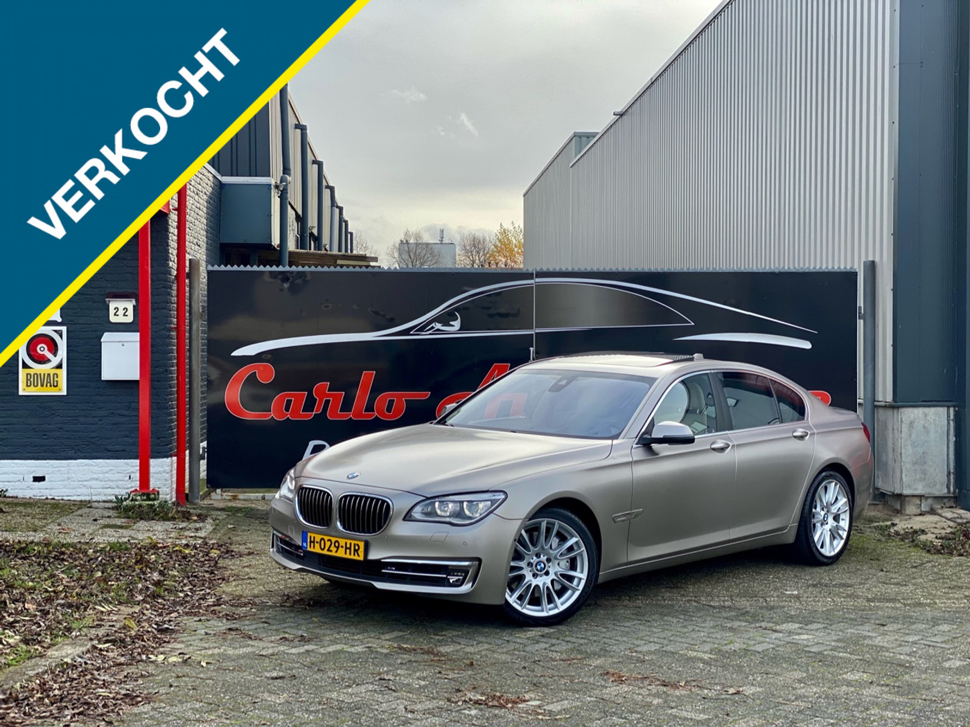BMW 750i xDrive 750i xDrive 449PK! INDIVIDUAL ALLE OPTIES! UNIEK 2014 - voorkant