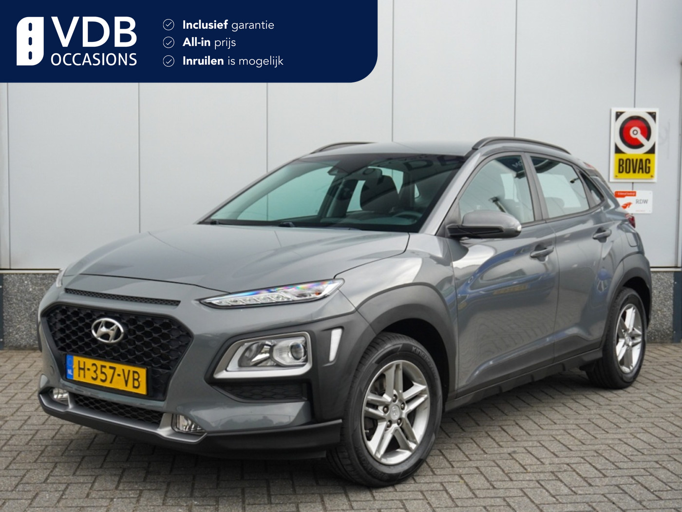 Hyundai Kona 1.0 T-GDI Comfort Navigatie | CarPlay | Krell | NAP | Camera 2020 - voorkant