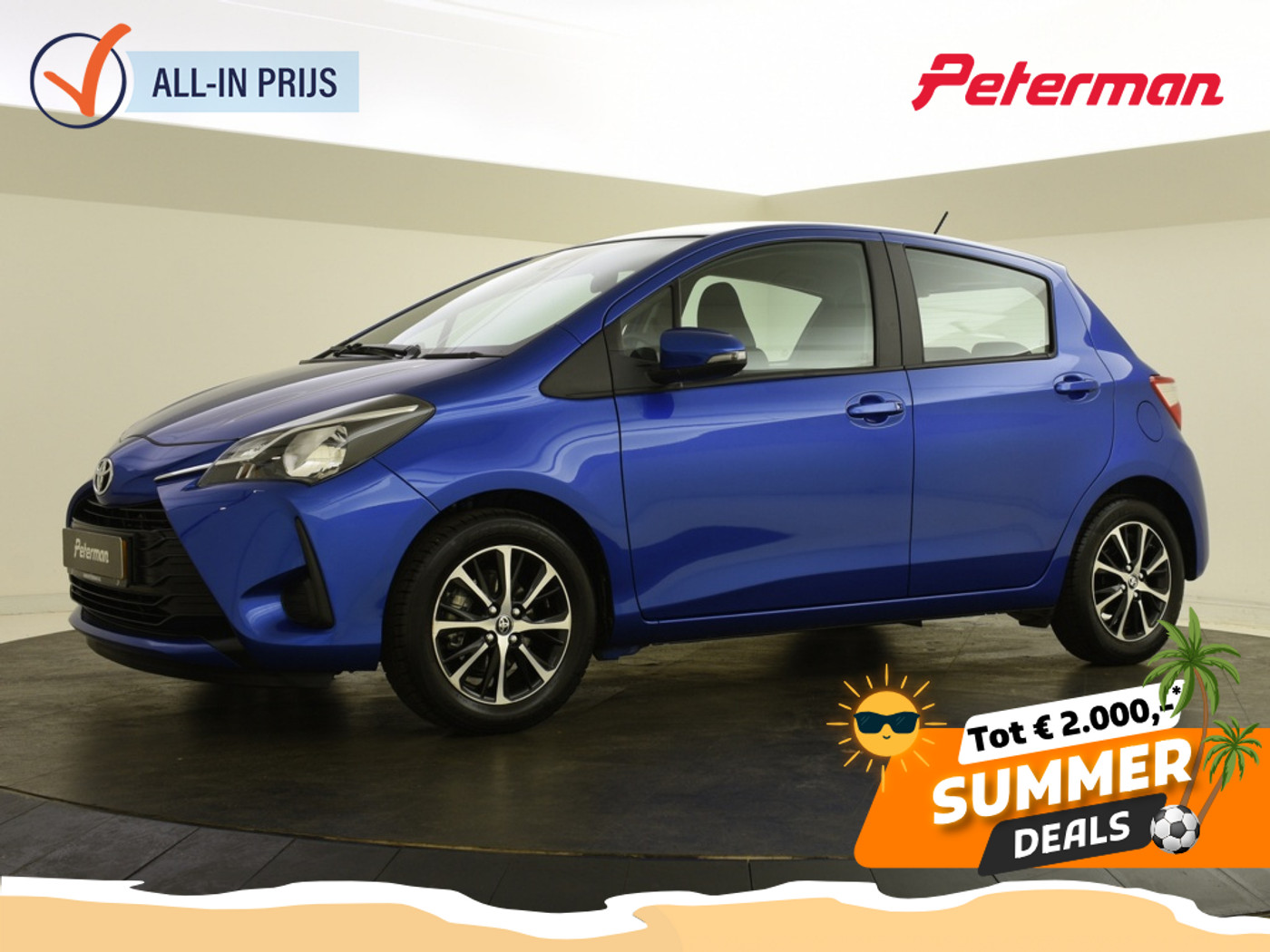 Toyota Toyota Yaris 1.0 VVT-i Connect | Zeer lage km-stand | 2020 - voorkant