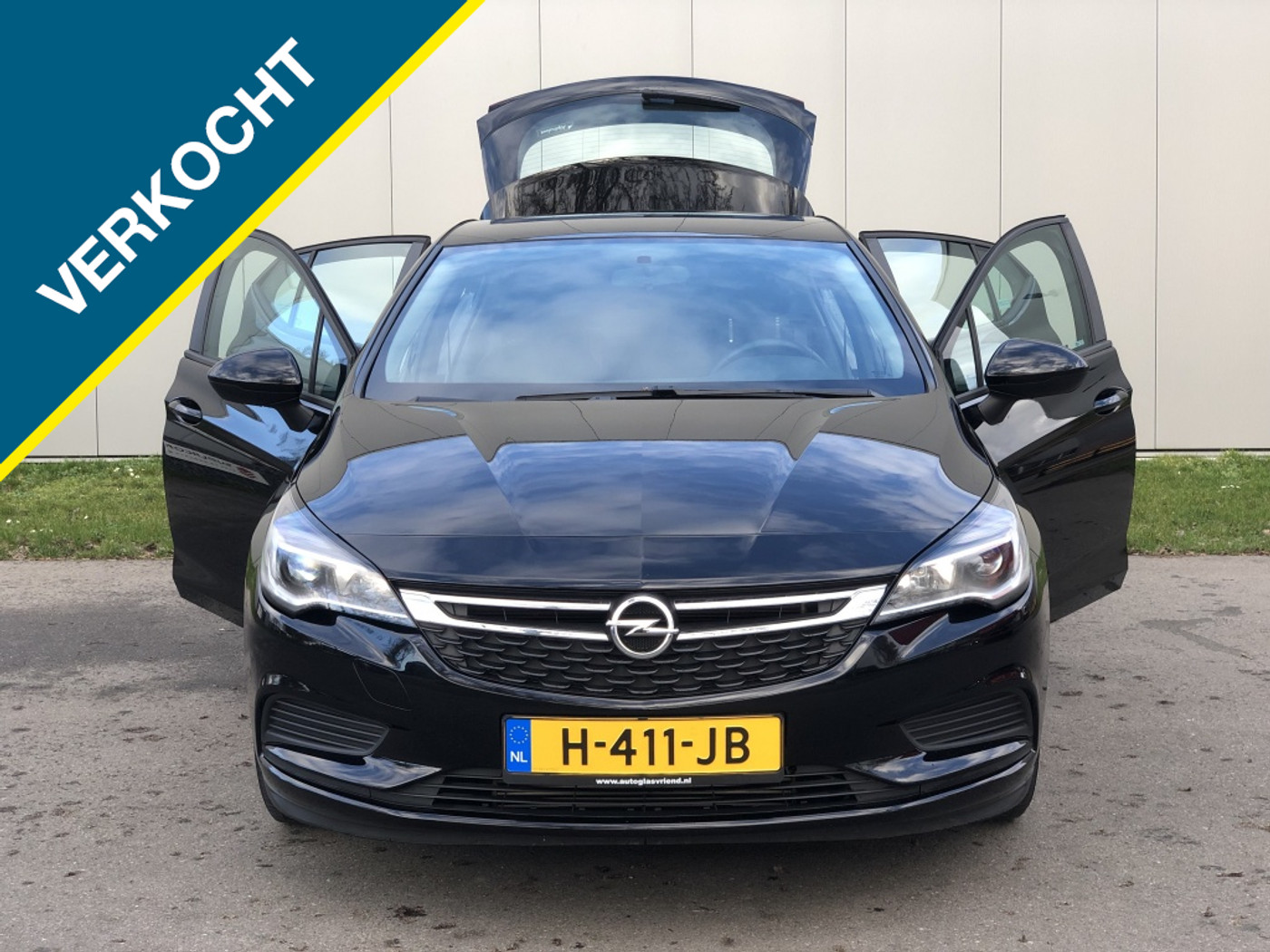 Opel Astra 1.0 Business EX LEASE 2018 - voorkant