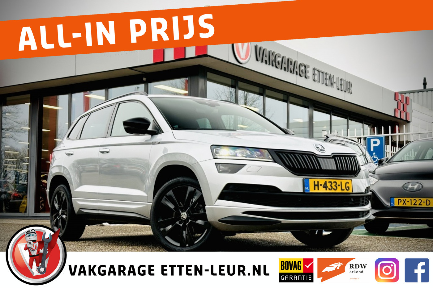 Skoda Karoq 1.5 TSI ACT Sportline Business 2020 - voorkant