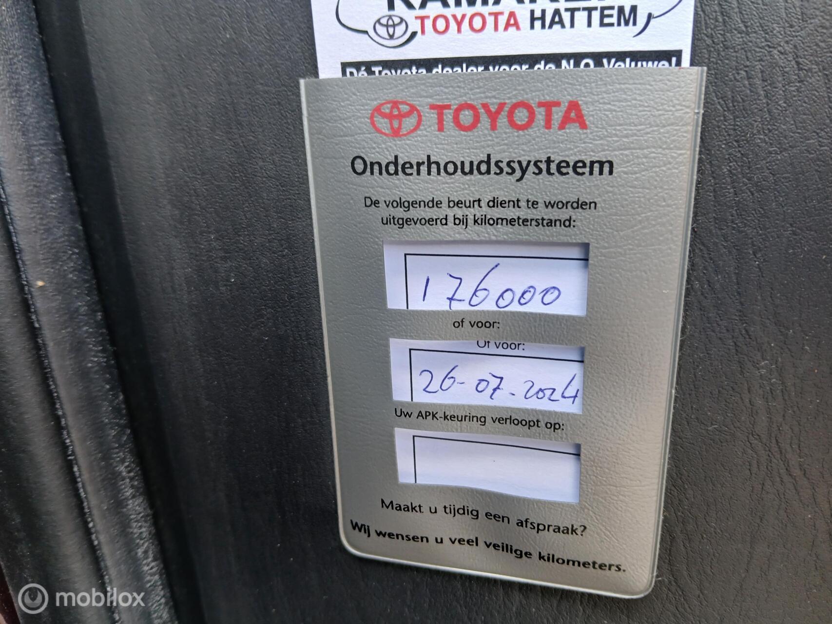 Foto van Toyota Toyota Corolla Verso