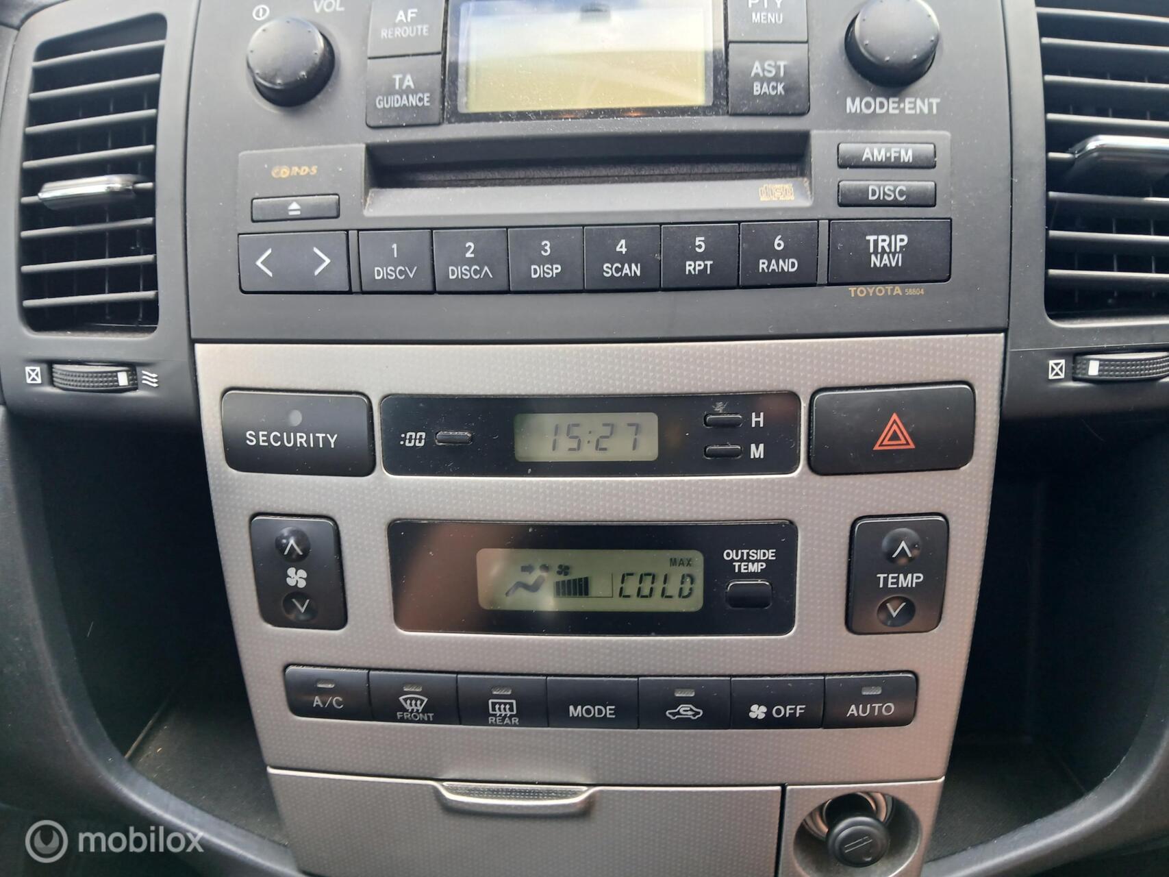Foto van Toyota Toyota Corolla Verso