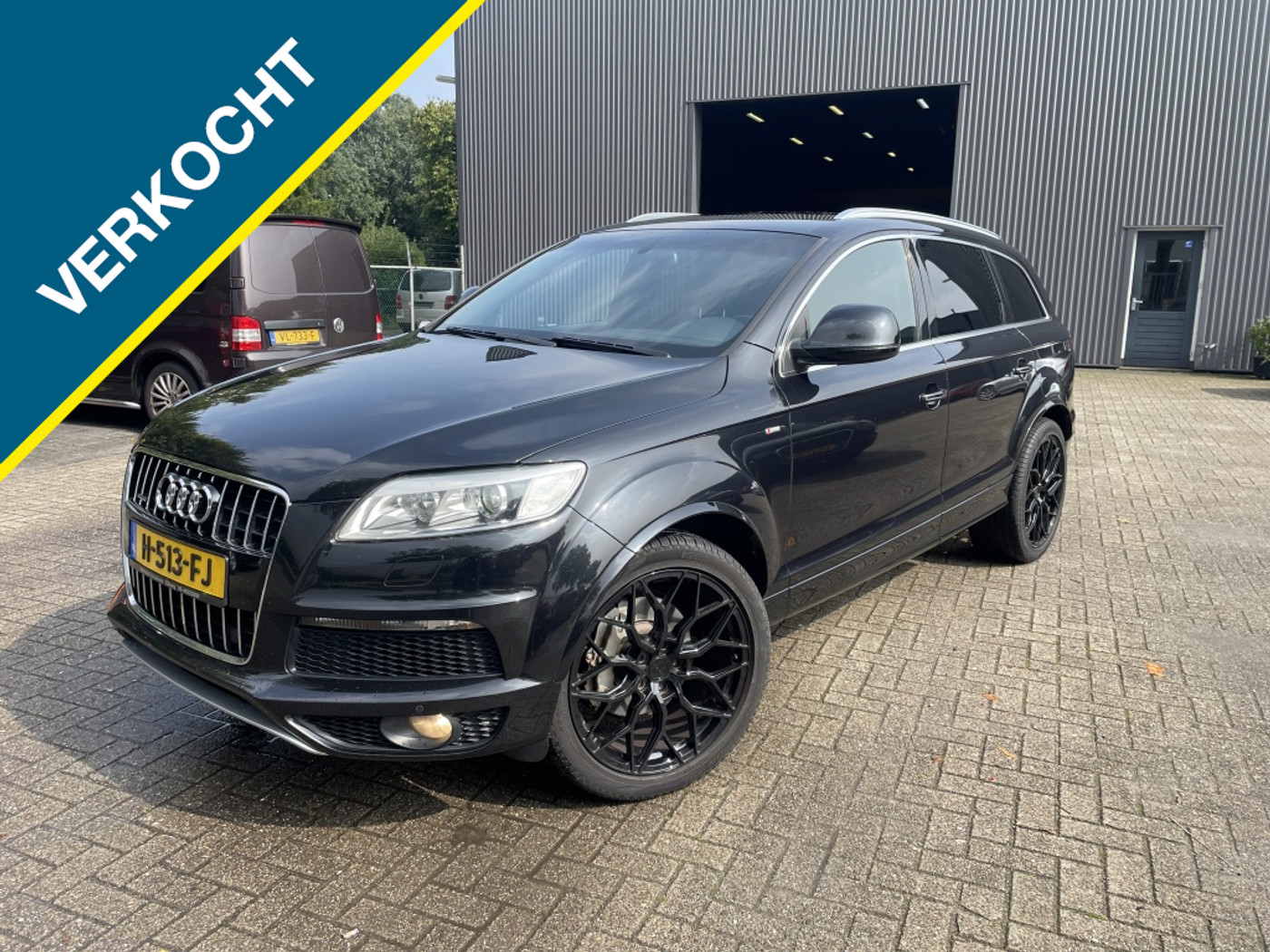 Audi Audi Q7 4.2 TDI q.Pro + 4+2 Vol Leer 21 inch Apk!! 2007 - voorkant