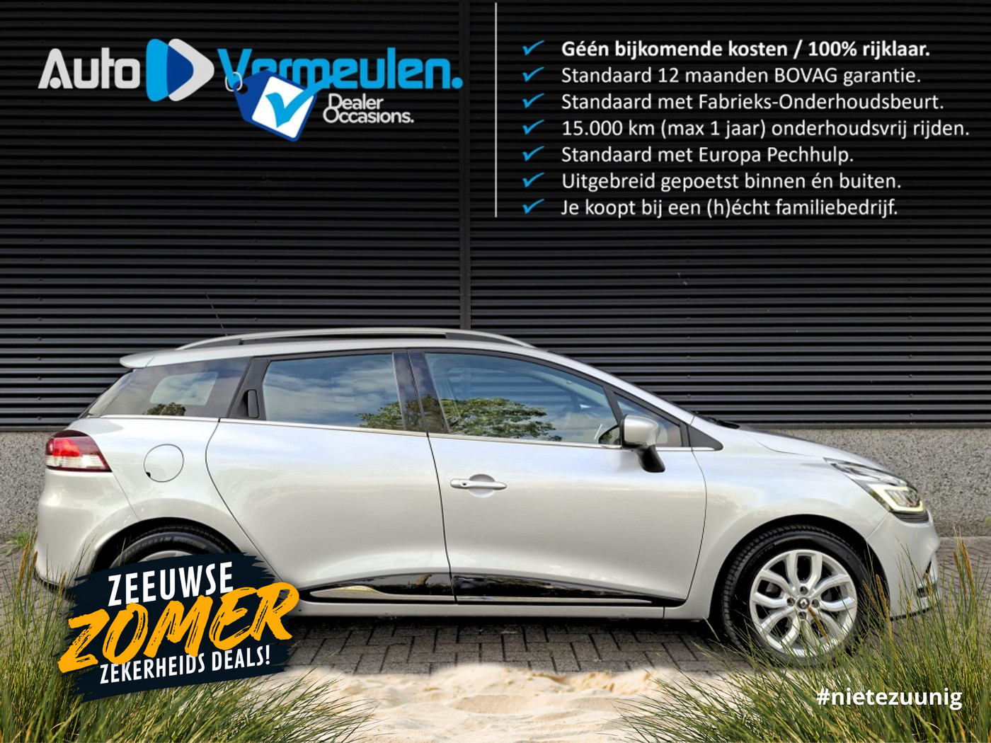 Renault Clio 0.9 TCe Intens 2019 - voorkant