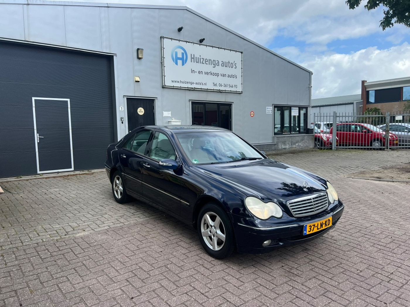 Mercedes-Benz C 180 Kompressor 180 K. Elegance| SEDAN| AIRCO!!| EXPORT!! 2003 - voorkant