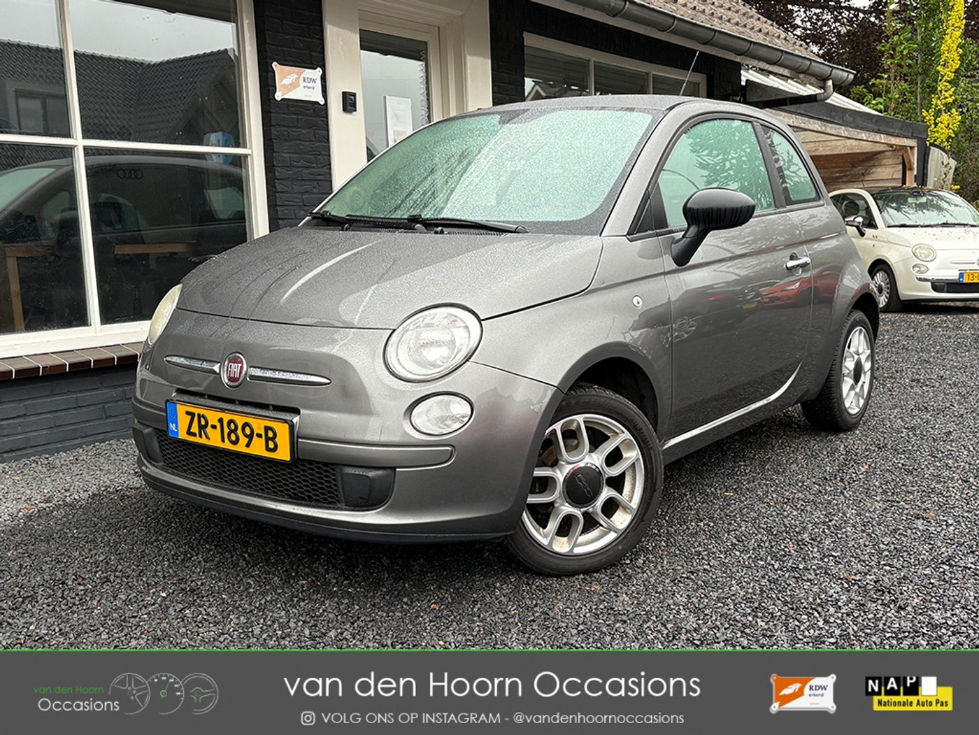 Fiat Fiat 500 1.2 - 4 CILINDER | EL RAMEN | LM VELGEN | CENTR DV 2011 - voorkant
