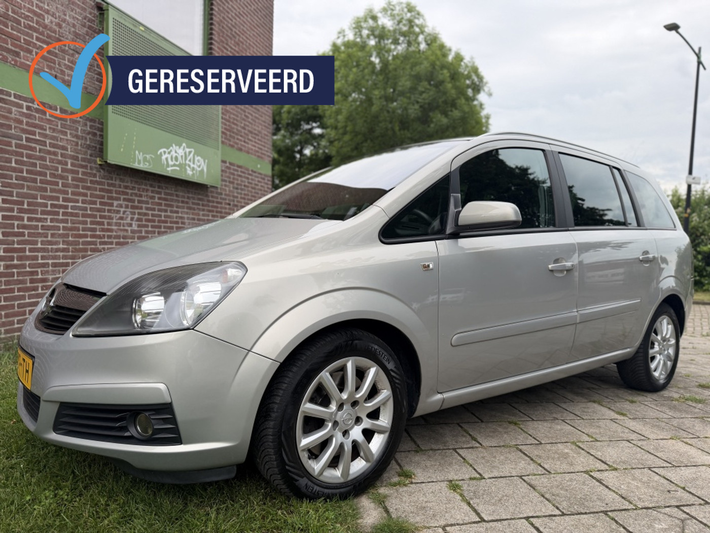 Opel Zafira 2.2 Temp*2007*Ecc|Cruise|7-Prsn|T-haak|Nap 2007 - voorkant