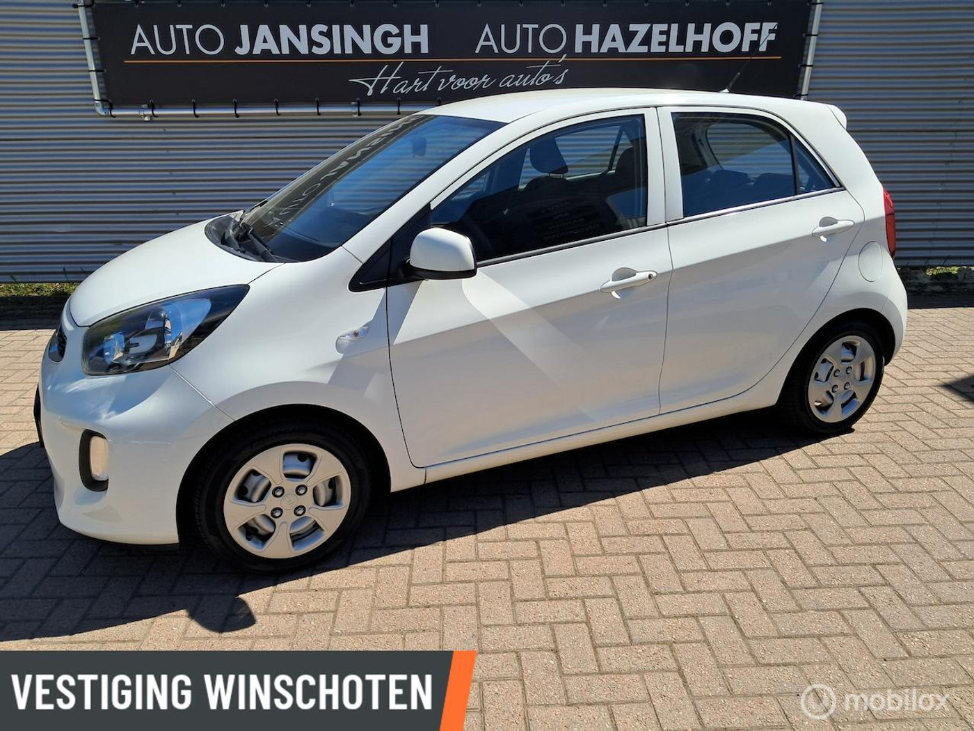 Kia Picanto 1.0 CVVT ComfortLine | Airco | All season banden | Ndl auto | Beurt en apk al uitgevoerd | 2016 - voorkant