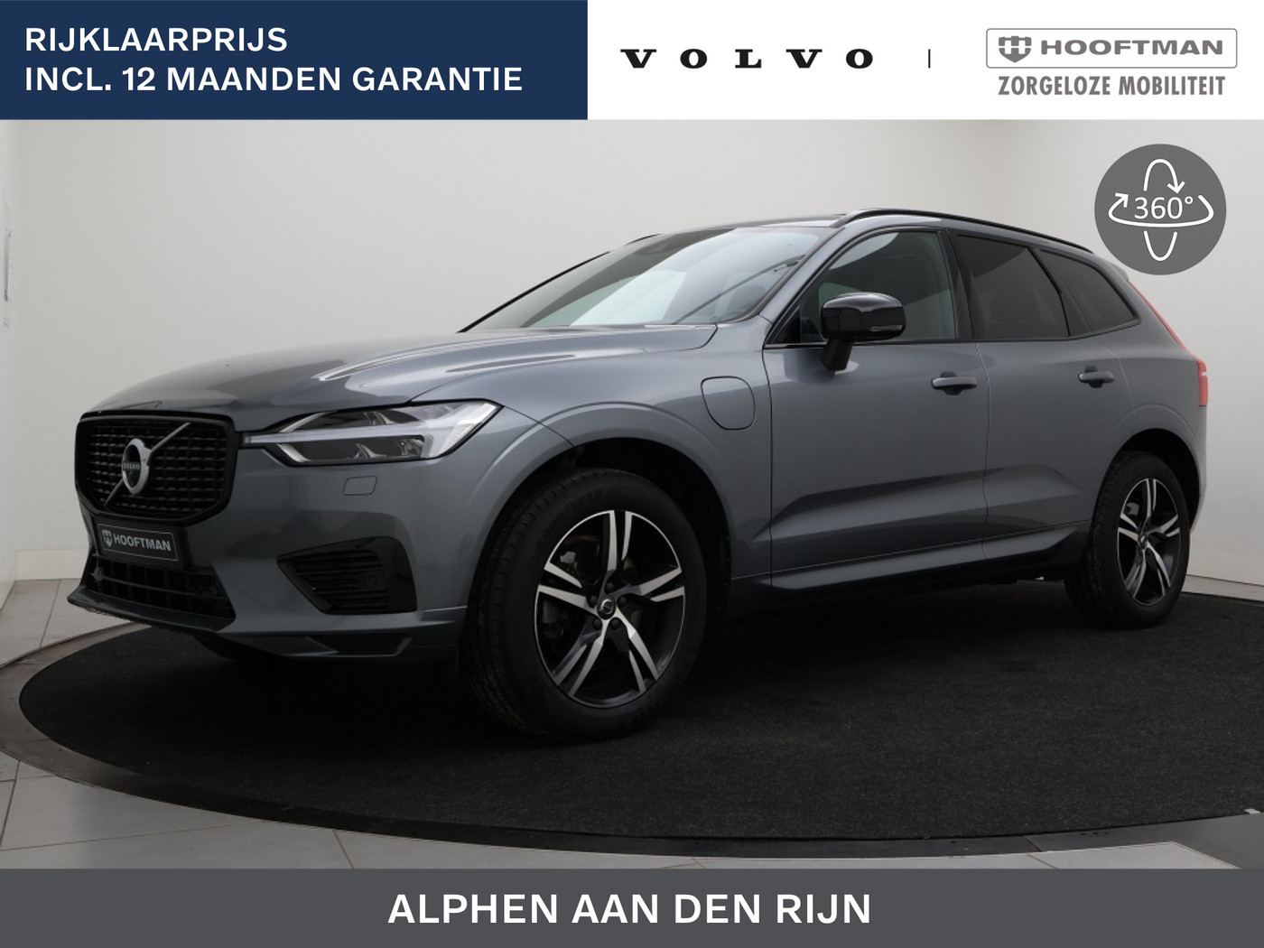 Volvo Xc60 T6 PLUG-IN HYBRID R-DESIGN HARMAN KARDON SCHUIFDAK 360GR CAM ACC 2020 - voorkant