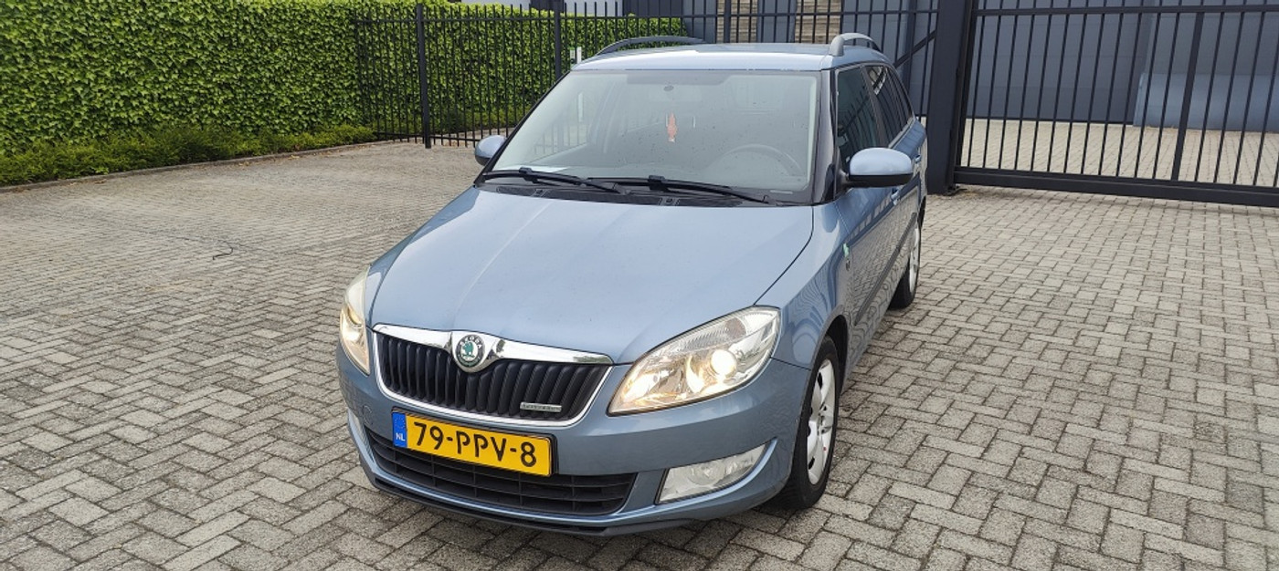 Skoda Fabia 1.2 TDI Greenline BJ 2011 Nette auto 2011 - voorkant