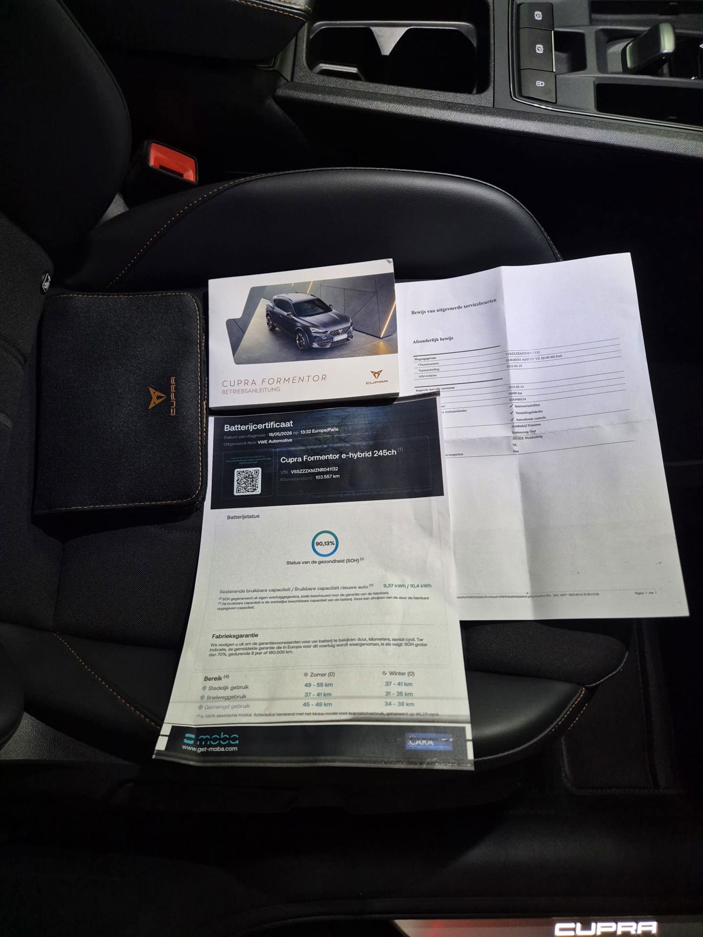 Foto van Cupra Formentor VZ E-hybrid