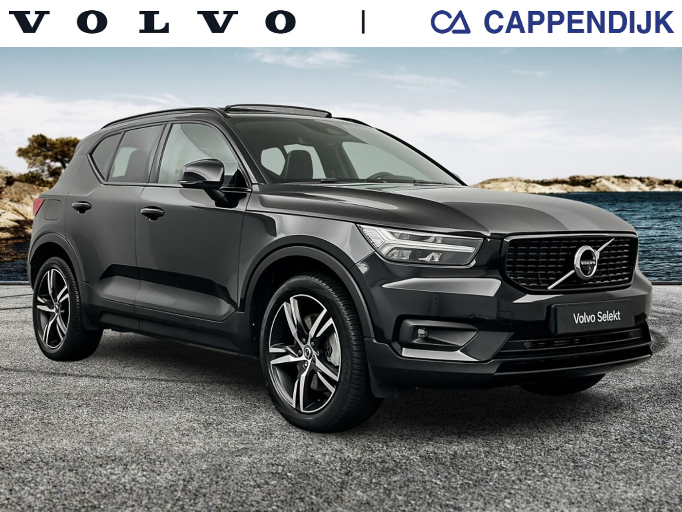 Volvo XC40 T5 262PK Recharge R-Design| Pano| 360camera| Adap.Cruise| Trekha 2020 - voorkant