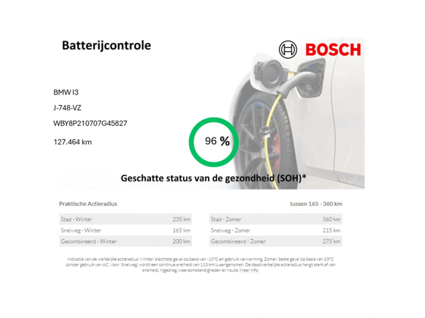 Foto van BMW I3