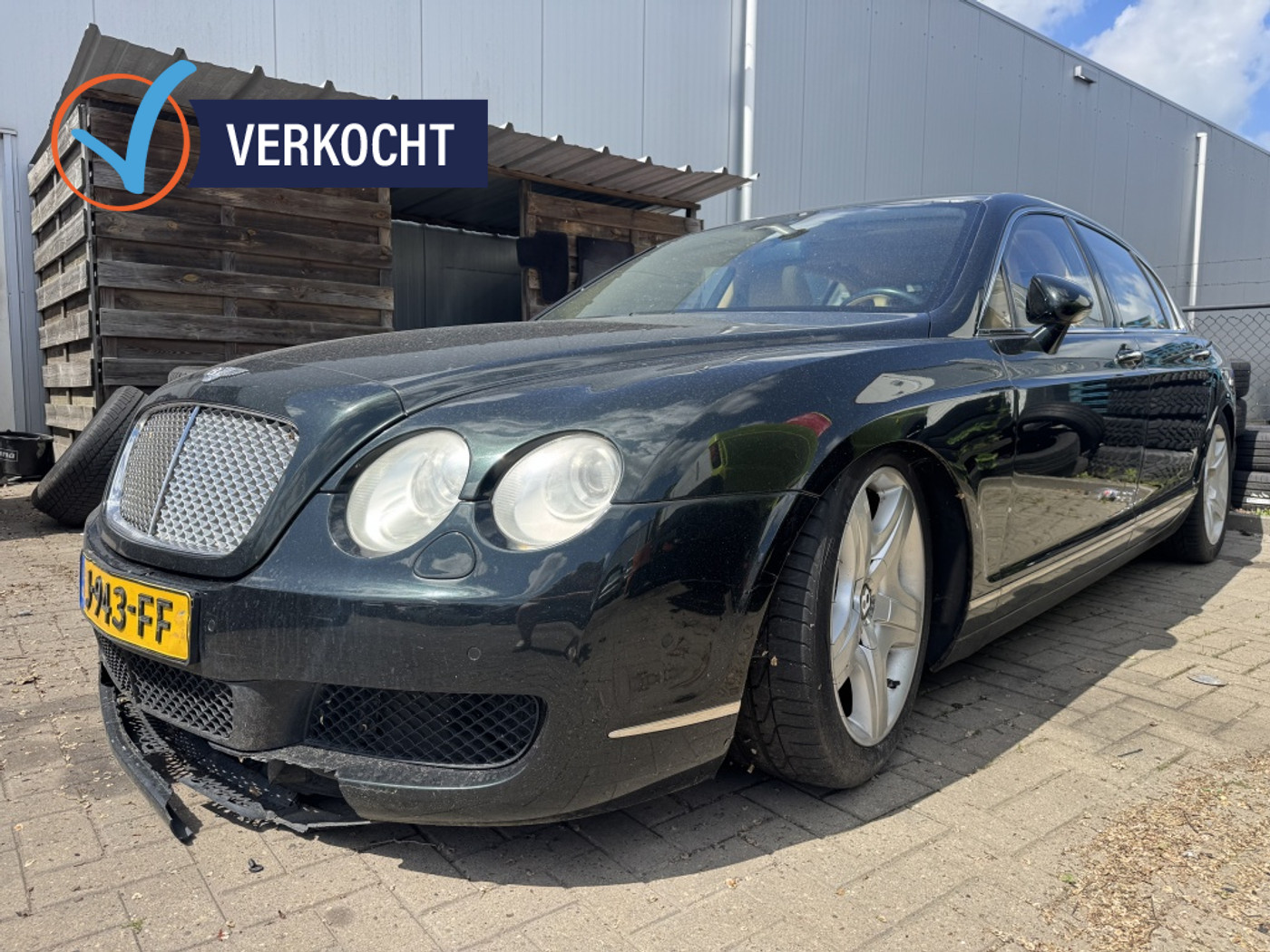 Bentley Bentley Continental Flying Spur 6.0 W12 2005 Diefstalschade 2005 - voorkant