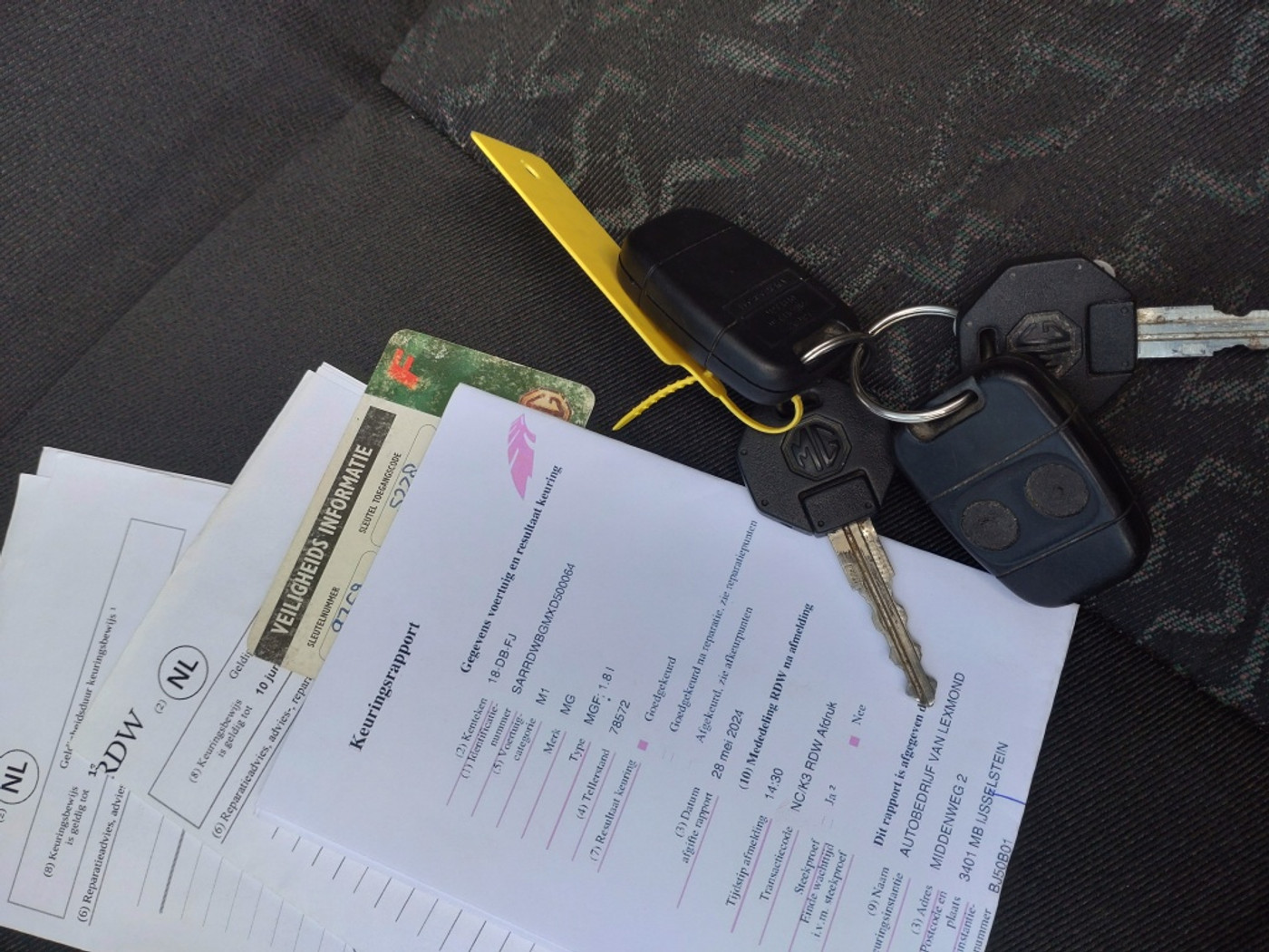 Foto van MG MGF