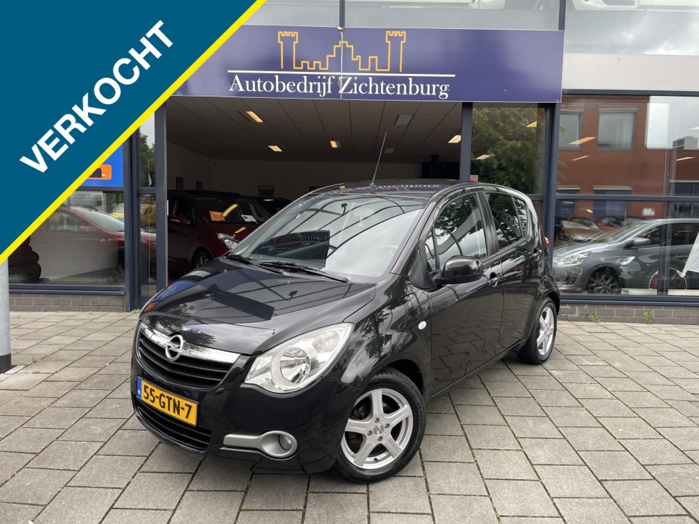 Opel Agila 1.2 Enjoy 2008 - voorkant
