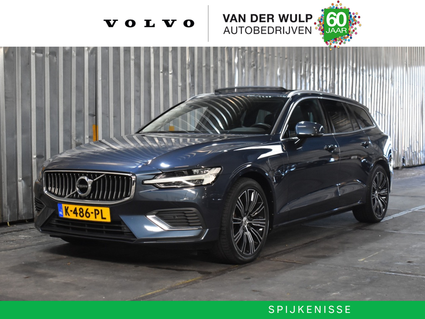 Volvo V60 T8 390PK AWD Inscription | Trekhaak | Schuifdak | Leder | Harman 2021 - voorkant