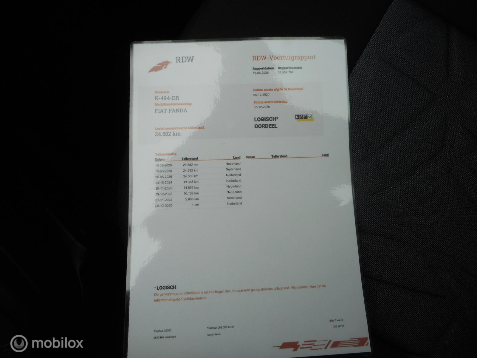 Foto van Fiat Panda