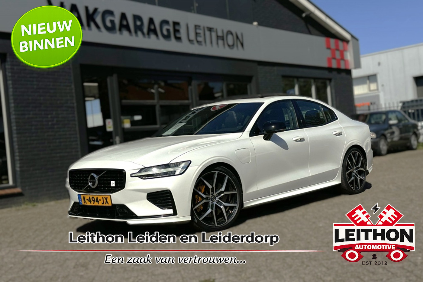 Volvo S60 T8 Twin Engine 2.0 T8 Twin Engine Polestar Engineered | Uniek NL auto 2021 - voorkant